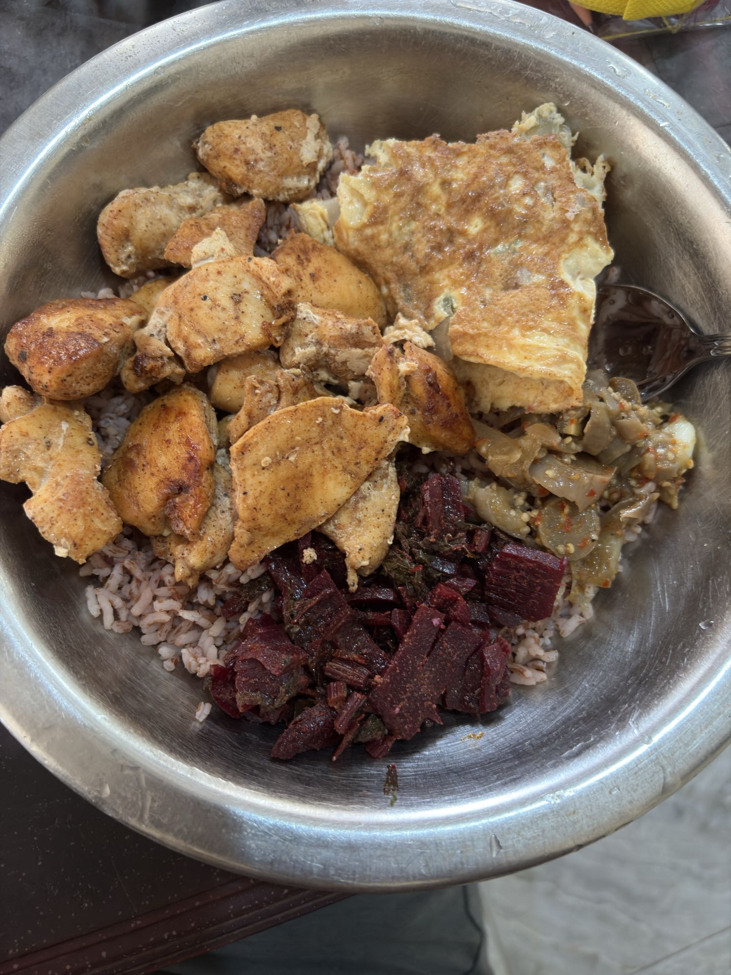 Chicken Veggie Rice Bowl