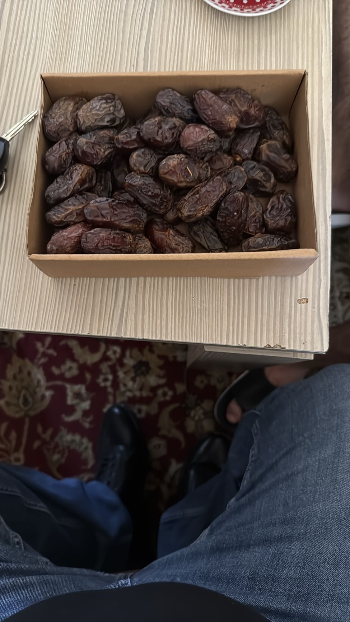 коробка фиников