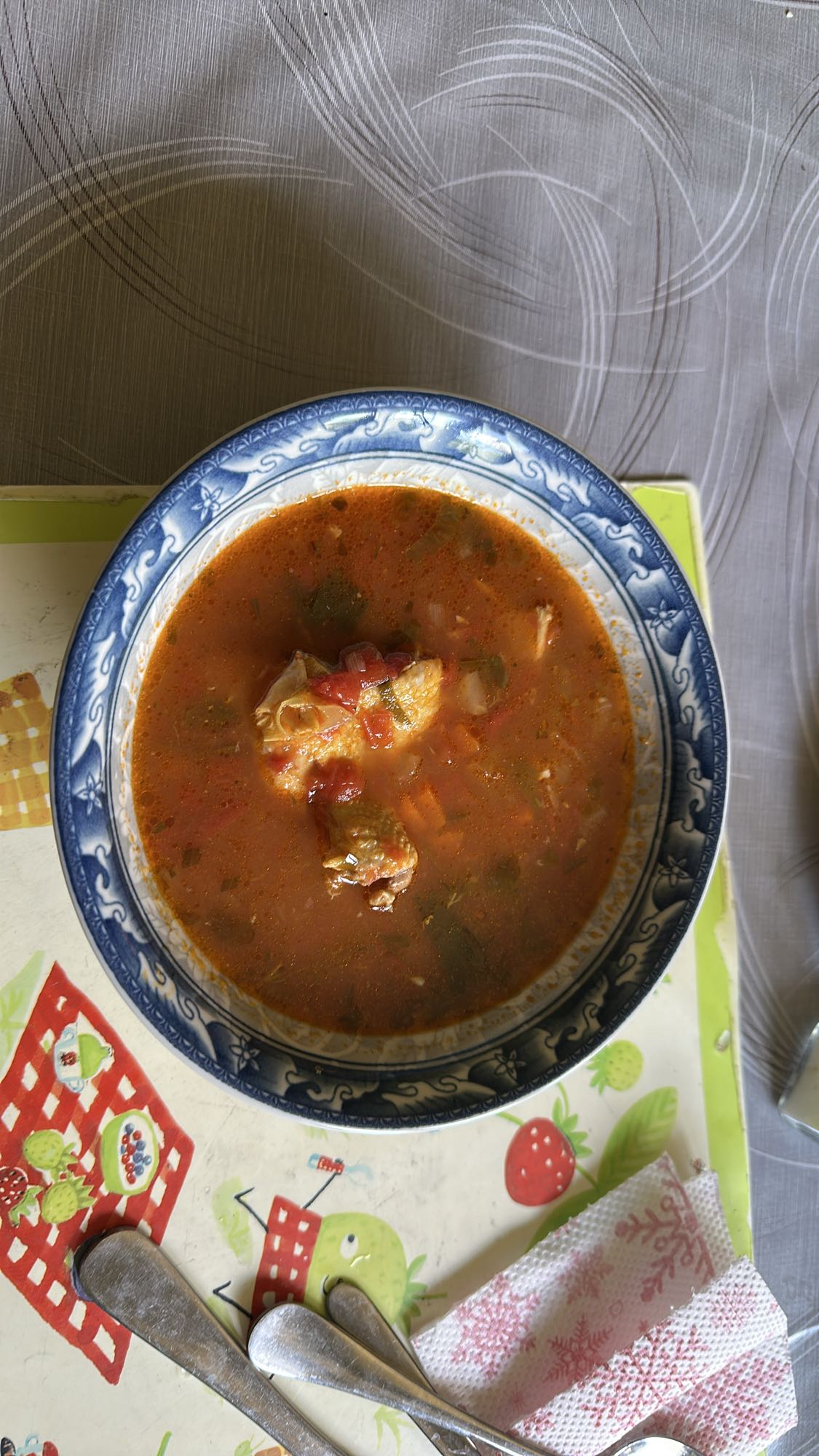 Chicken vegetable soup