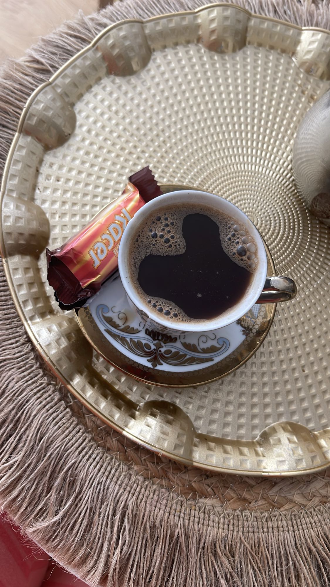 قهوة مع شوكولاتة