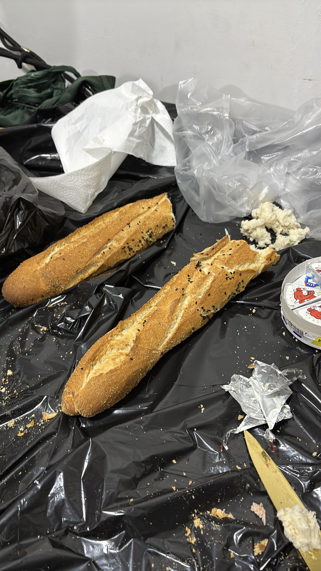 Baguette et fromage