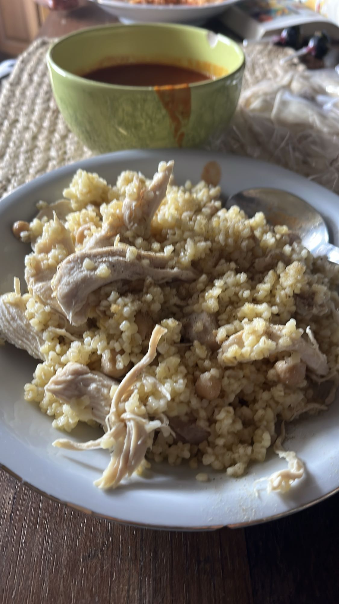 Bulgur mit Hähnchen