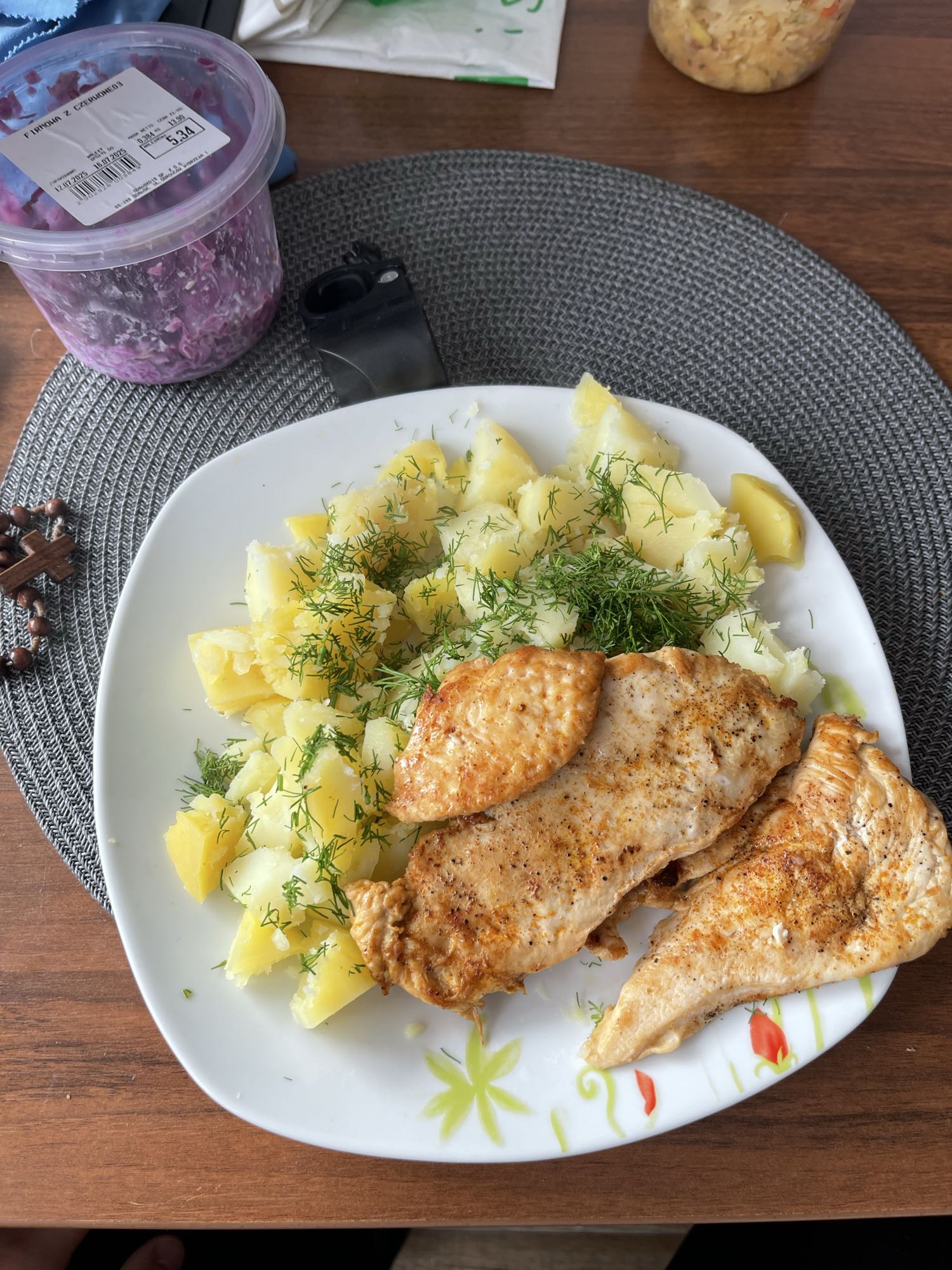 Kurczak z ziemniakami