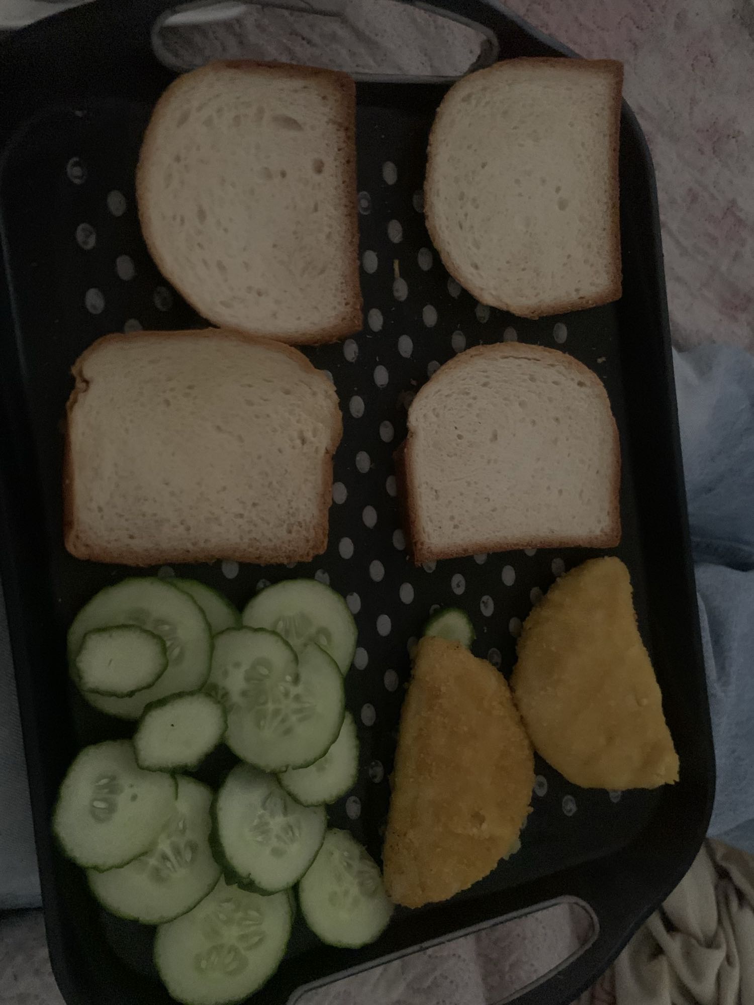 Sandwichs et concombre