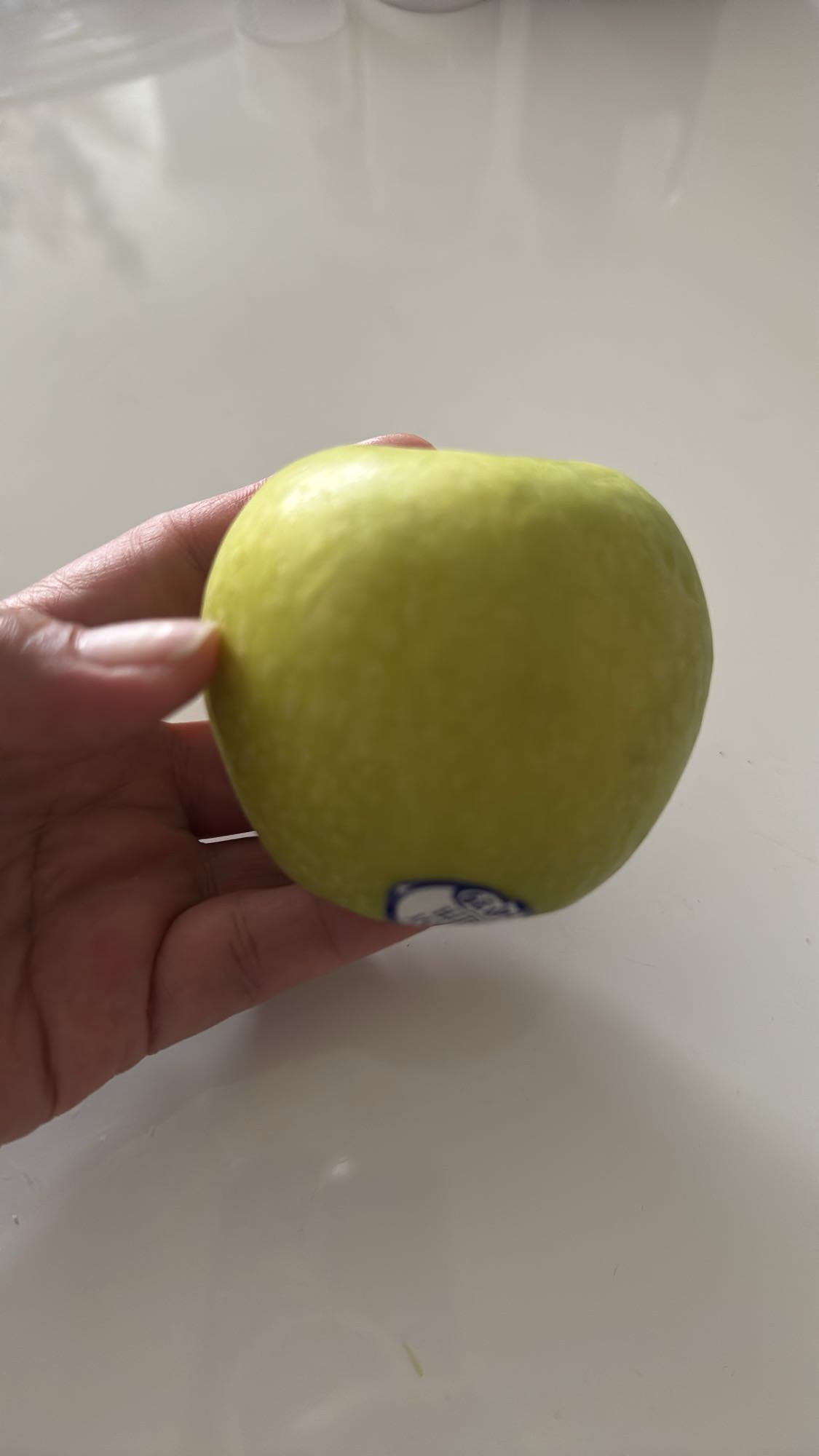 Grönt äpple