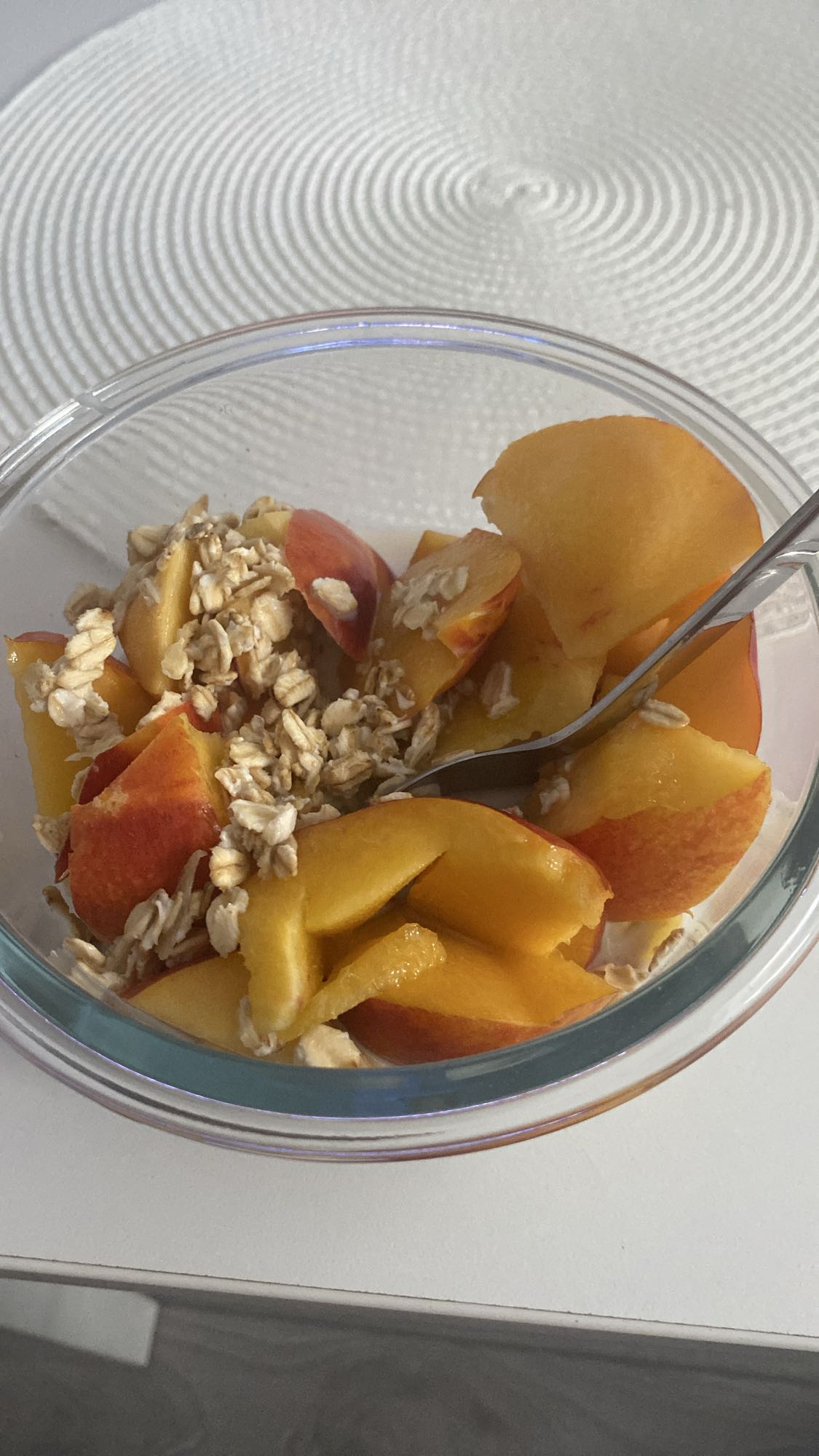 brzoskwinia z płatkami