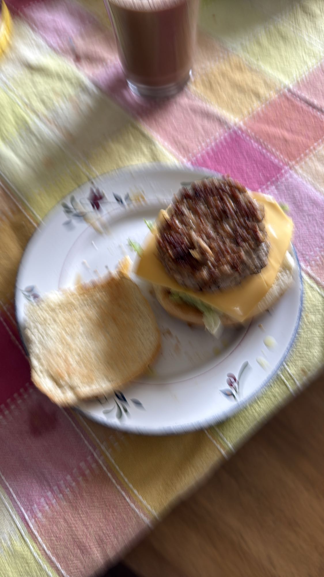 Burger au fromage