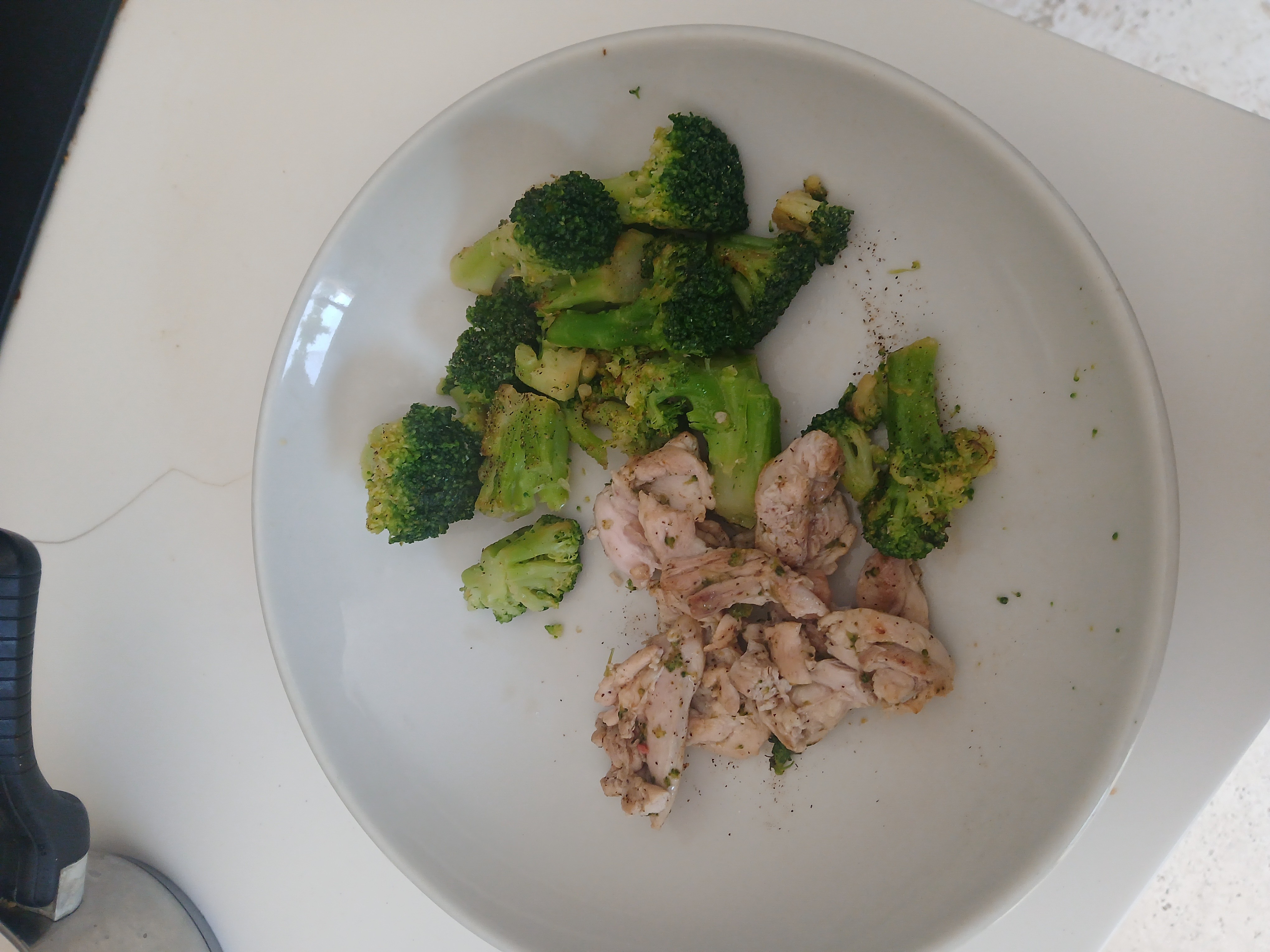 Poulet et brocoli