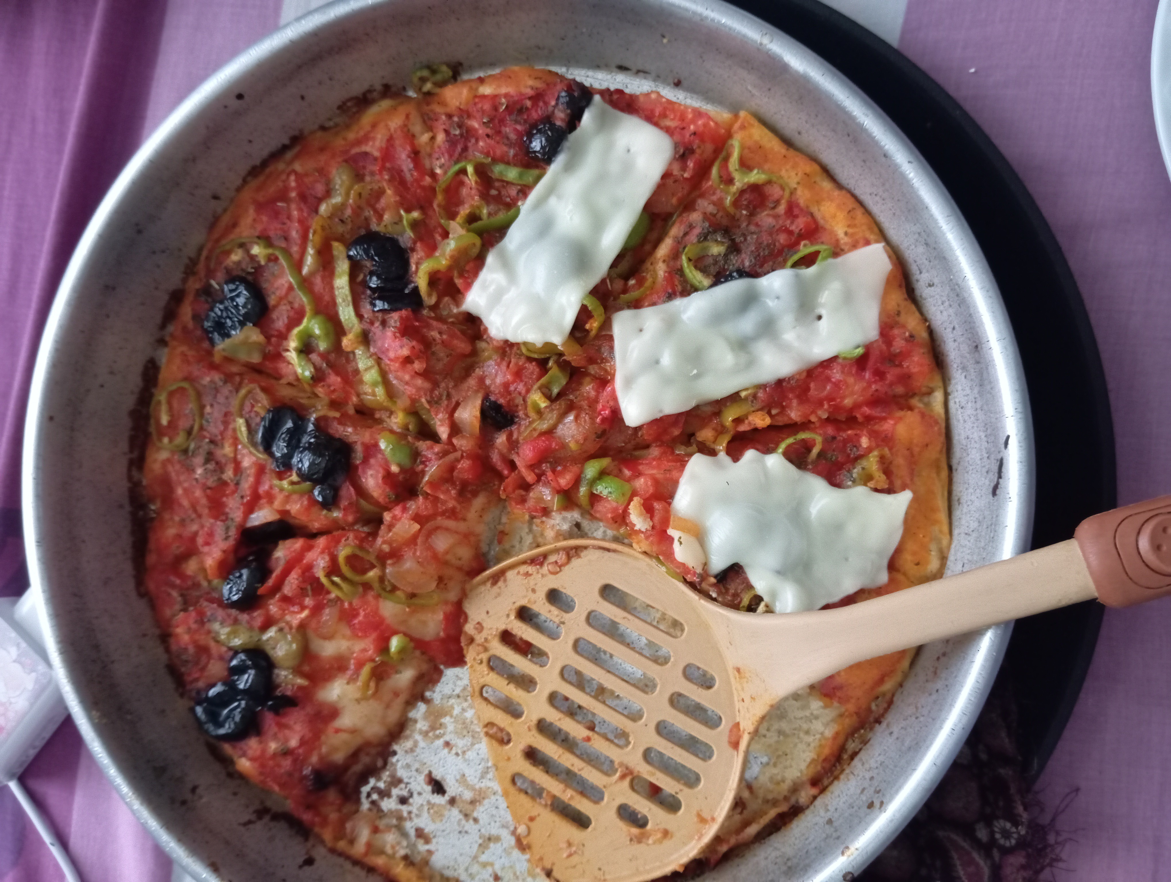 Vegetable Cheese Pizza