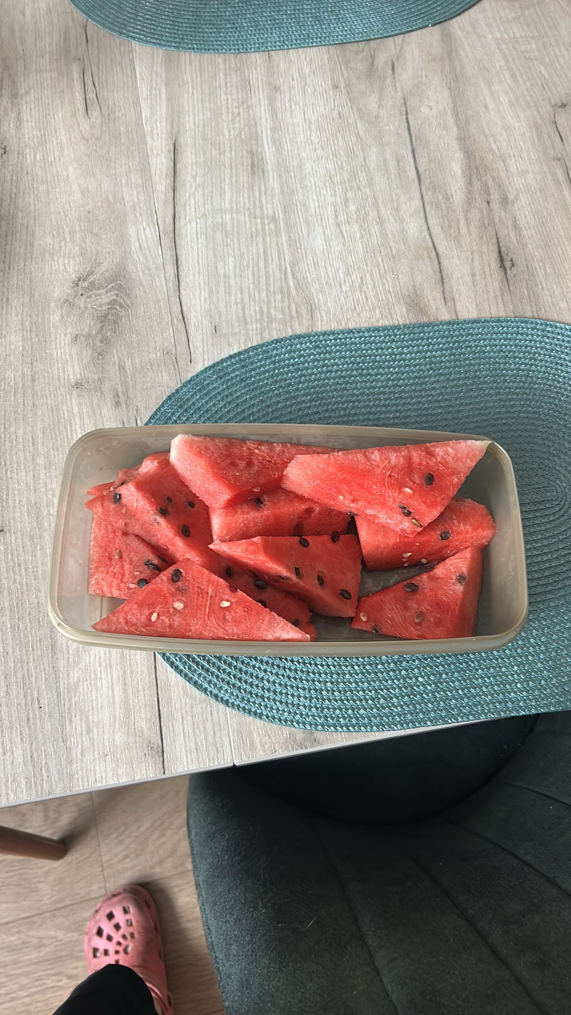 Felii de pepene roșu