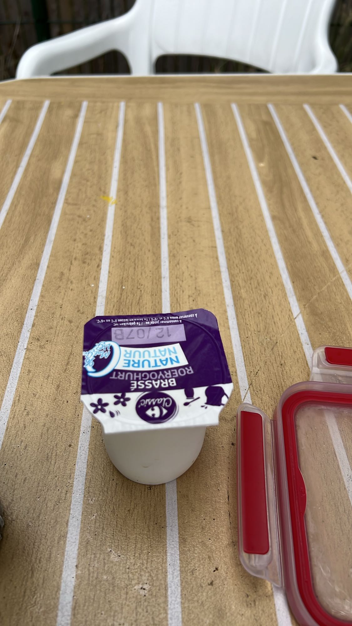 Yaourt nature brassé