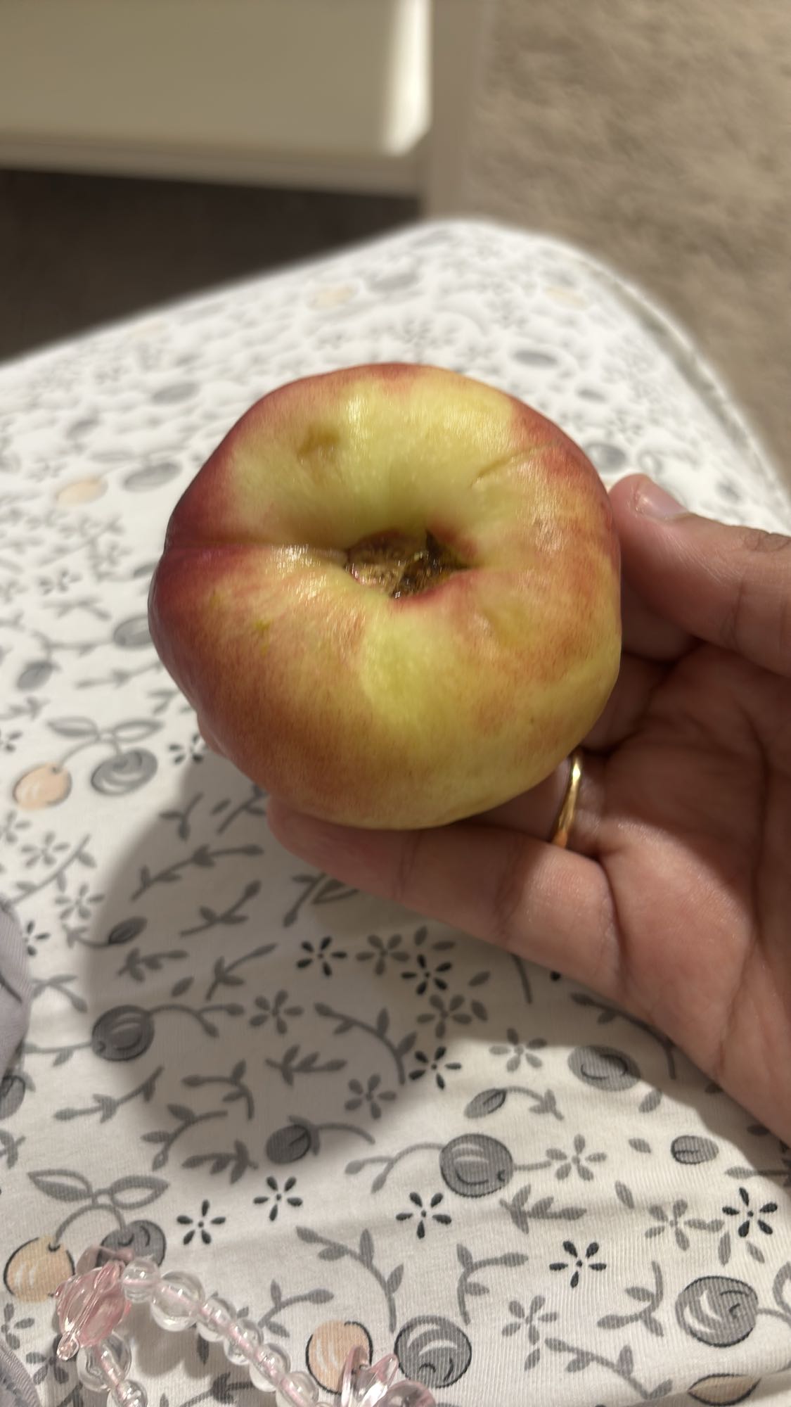 Donut Peach Snack
