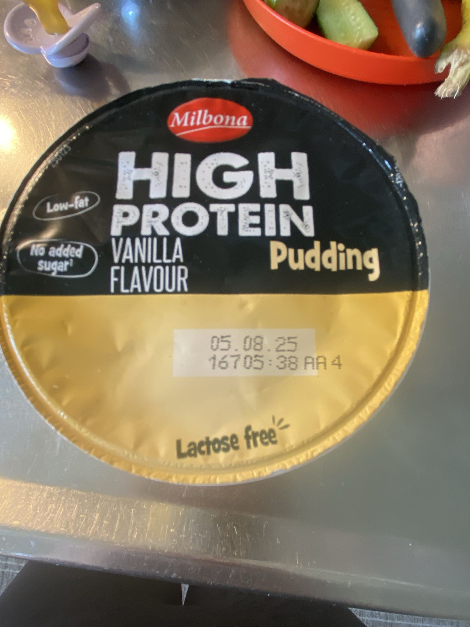 بودينغ الفانيليا عالي البروتين