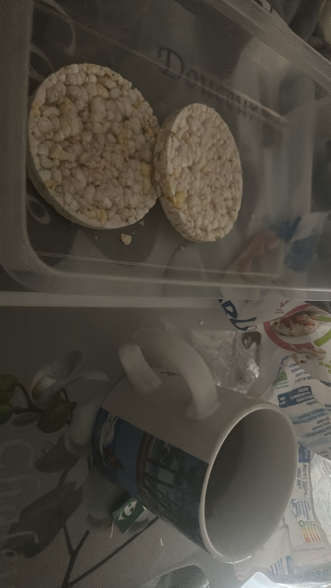 Galettes de riz et thé