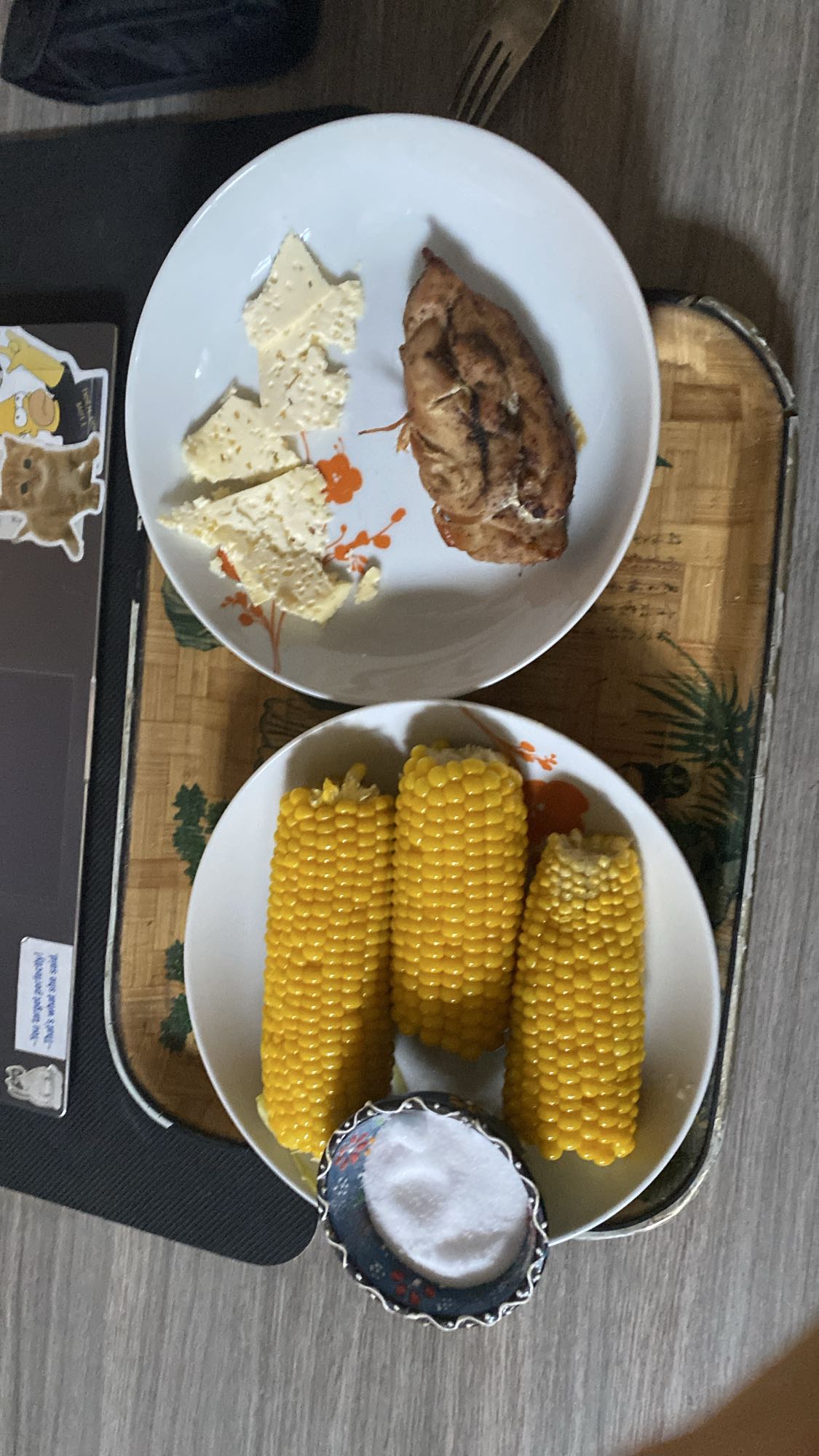 Grilled Chicken & Corn