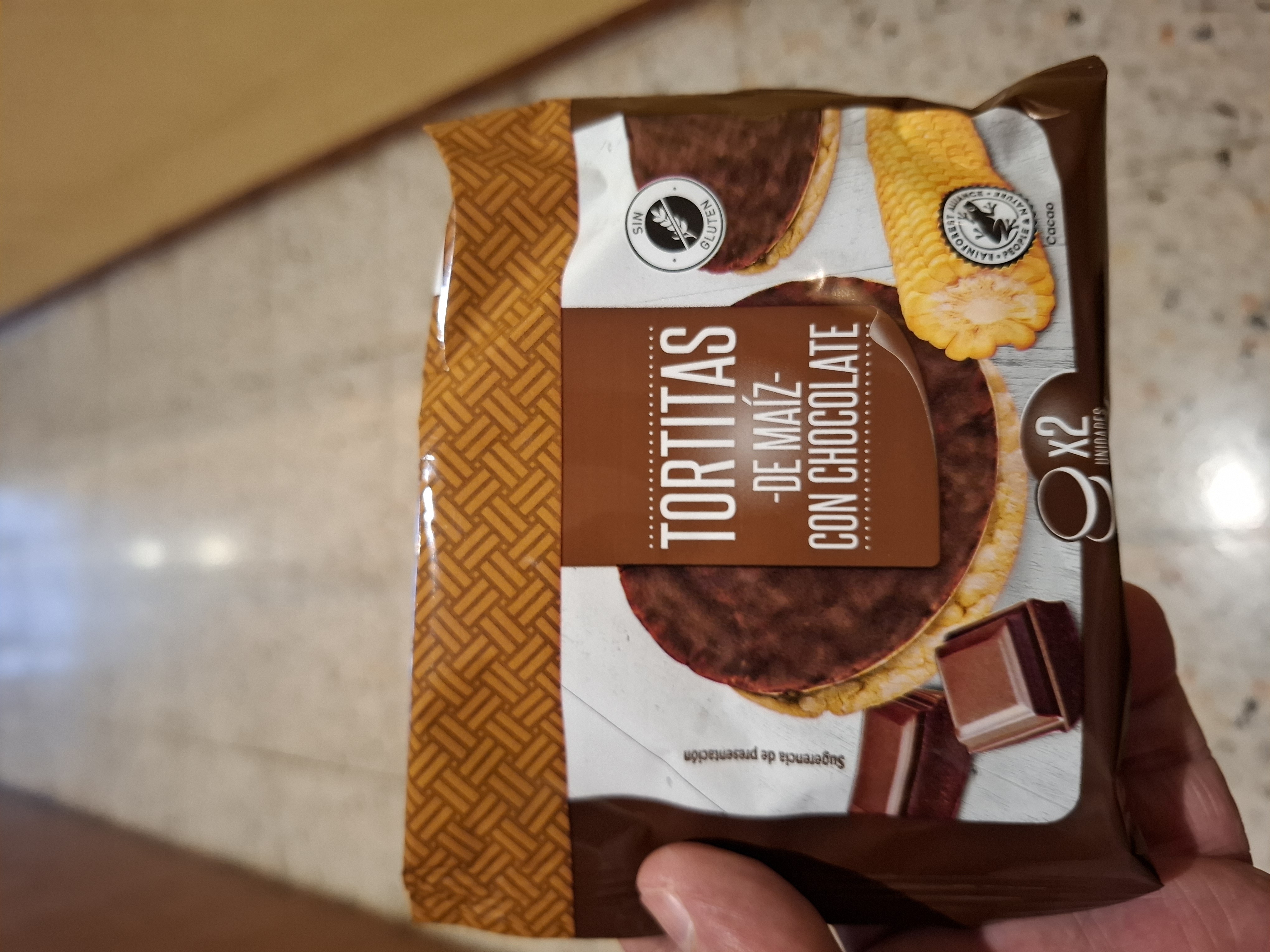 Tortitas de maíz choco