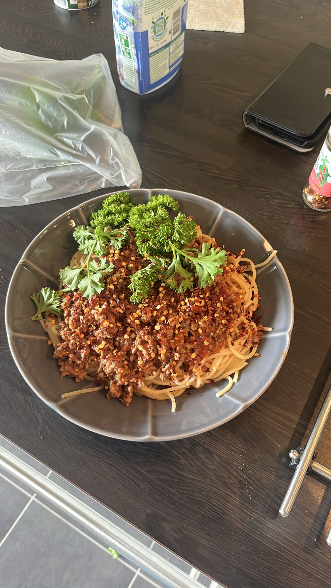 Köttfärsspaghetti