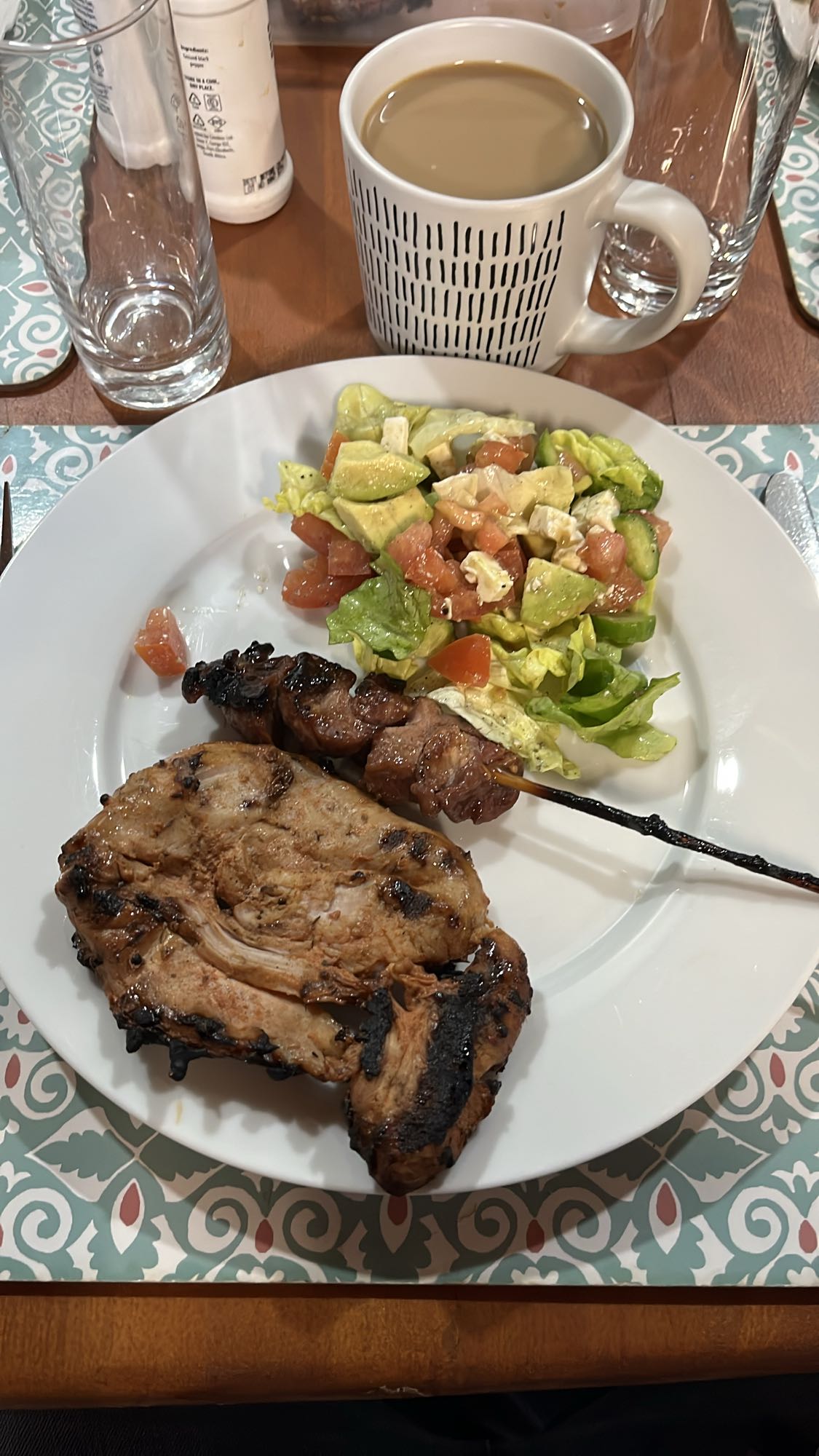 Grilled Chicken Fillet with Salad