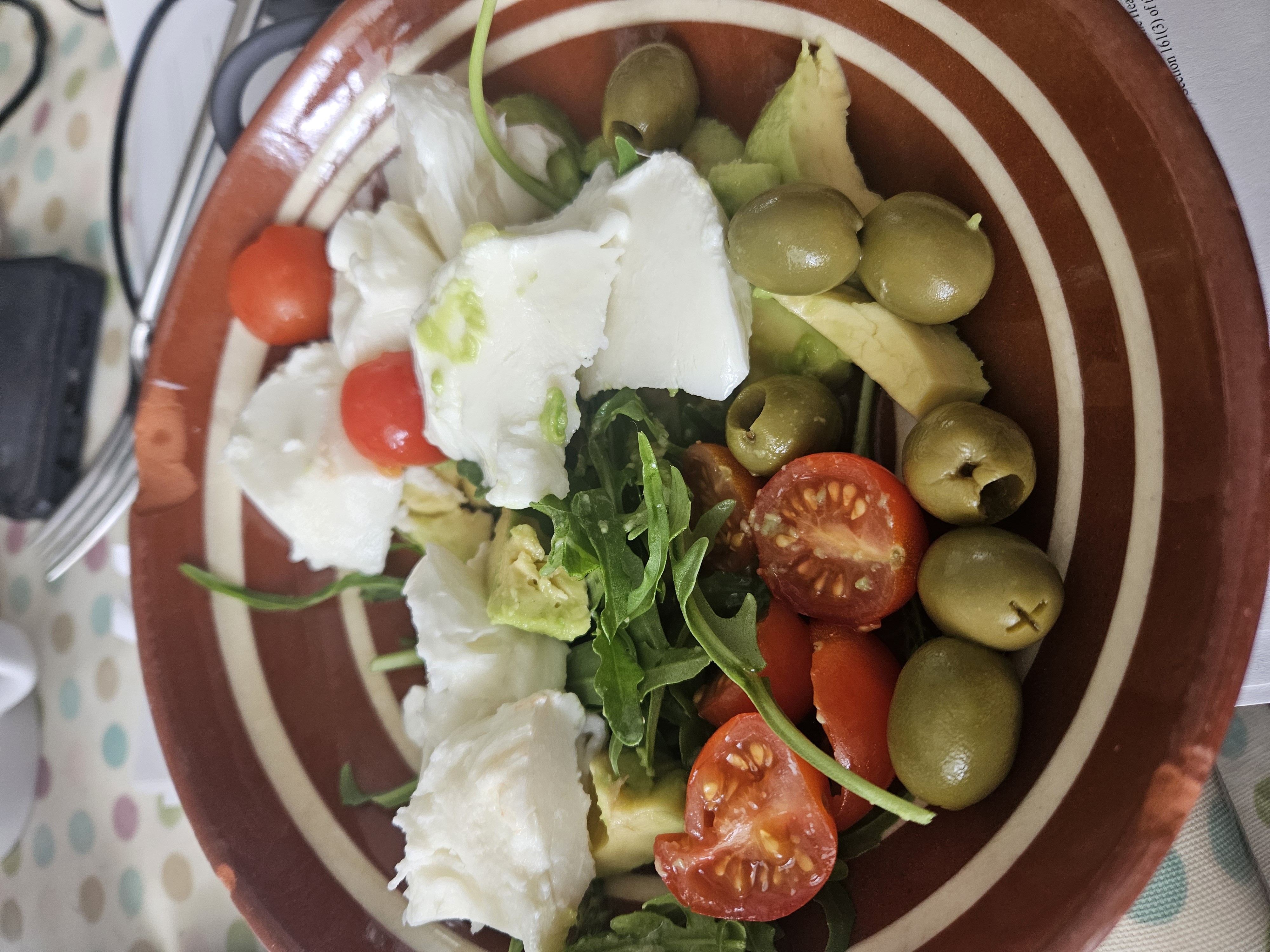 Mozzarella Avocado Salad