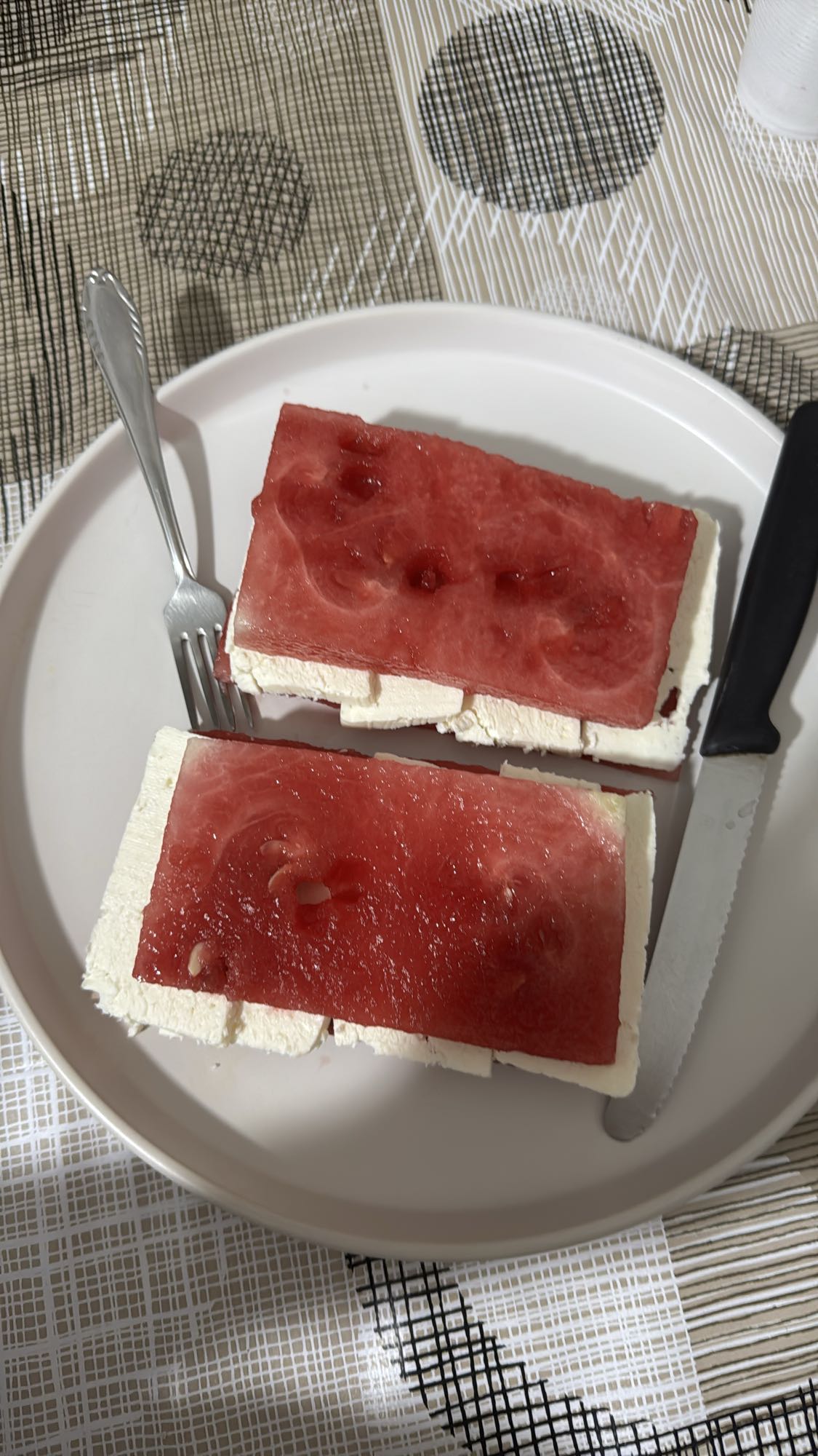 Watermelon Feta Slices