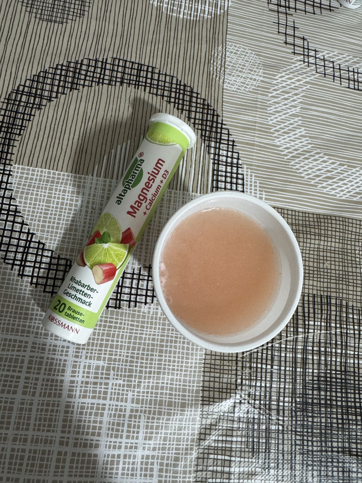 Magnesium fizz drink