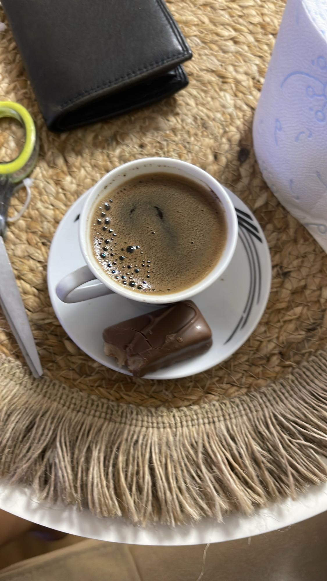 قهوة مع شوكولاتة