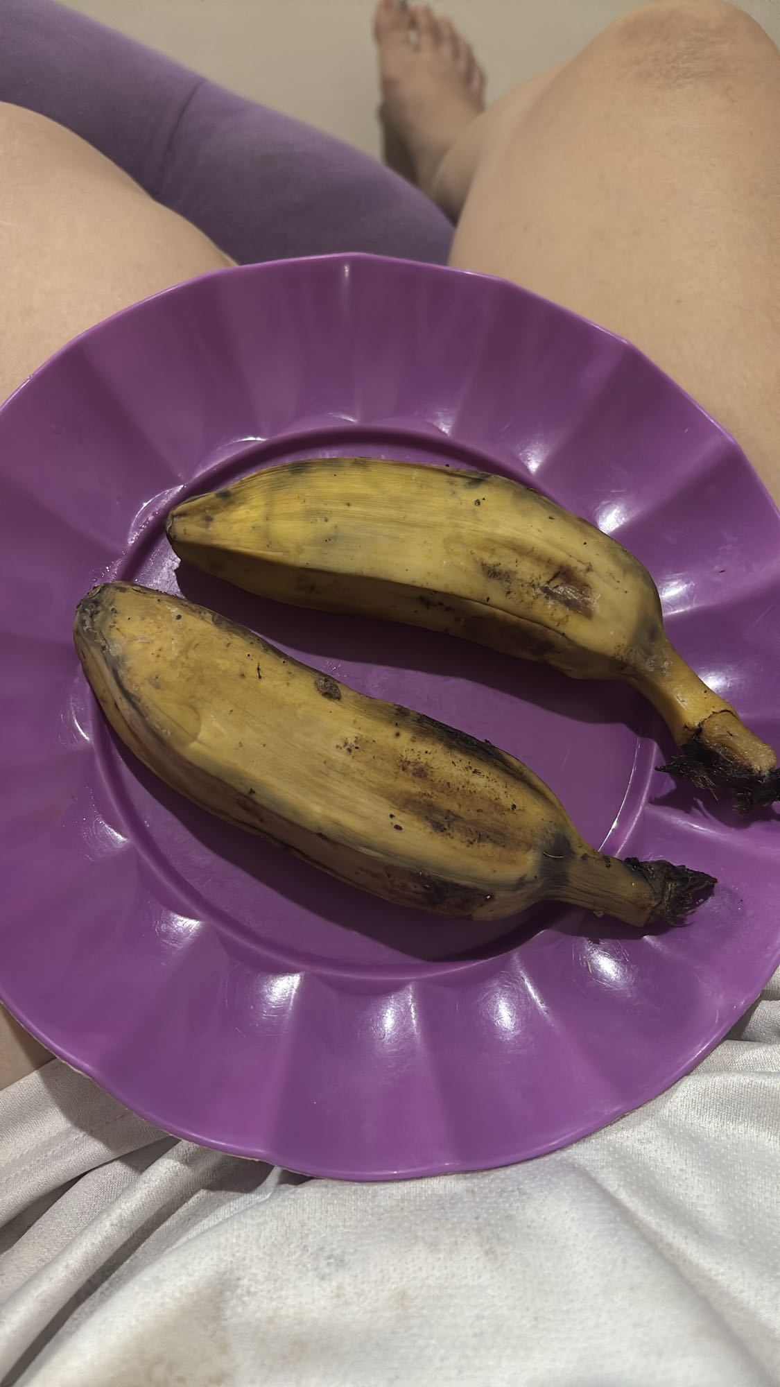 Grilled bananas