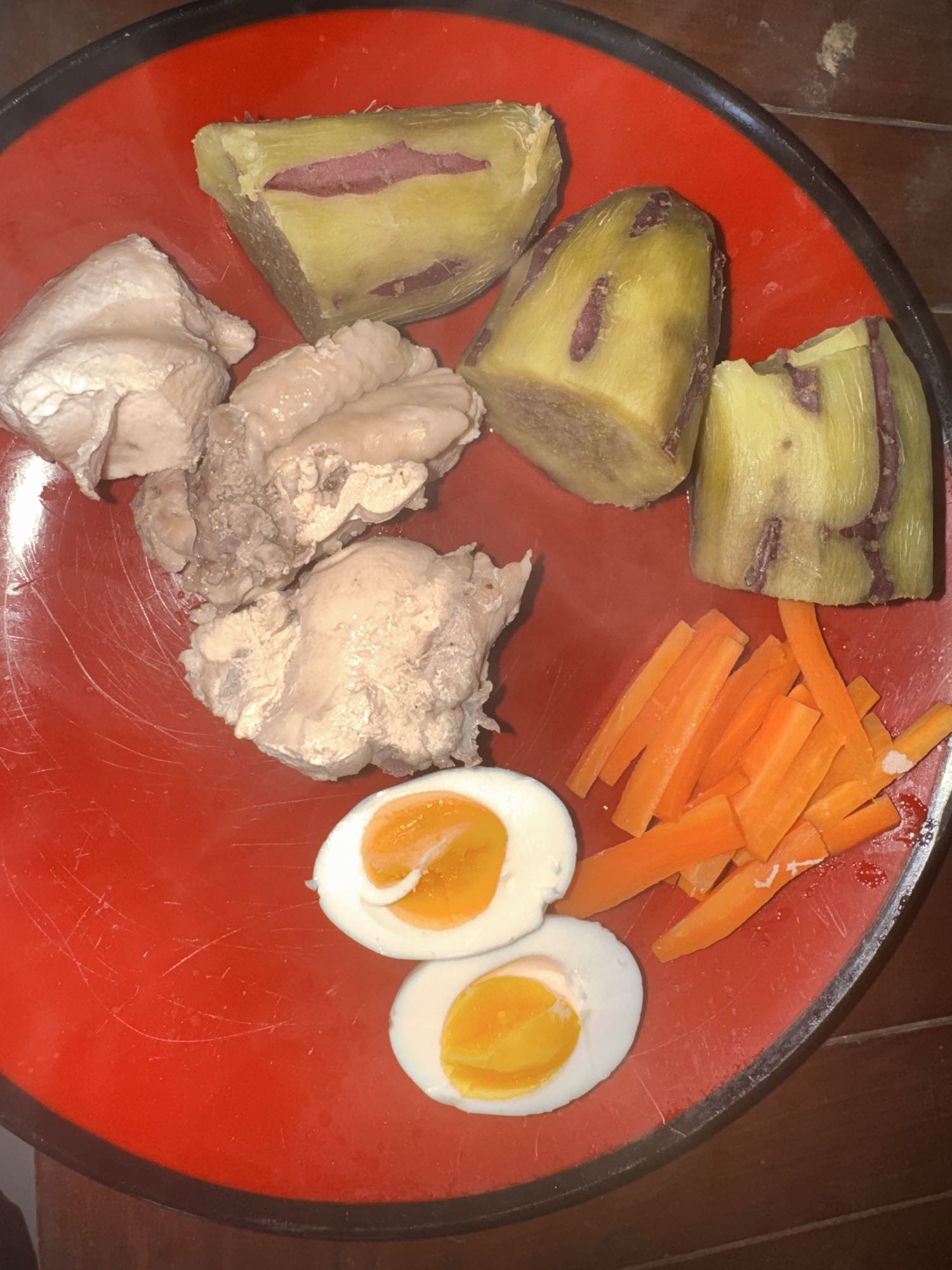 Chicken, Egg & Sweet Potato