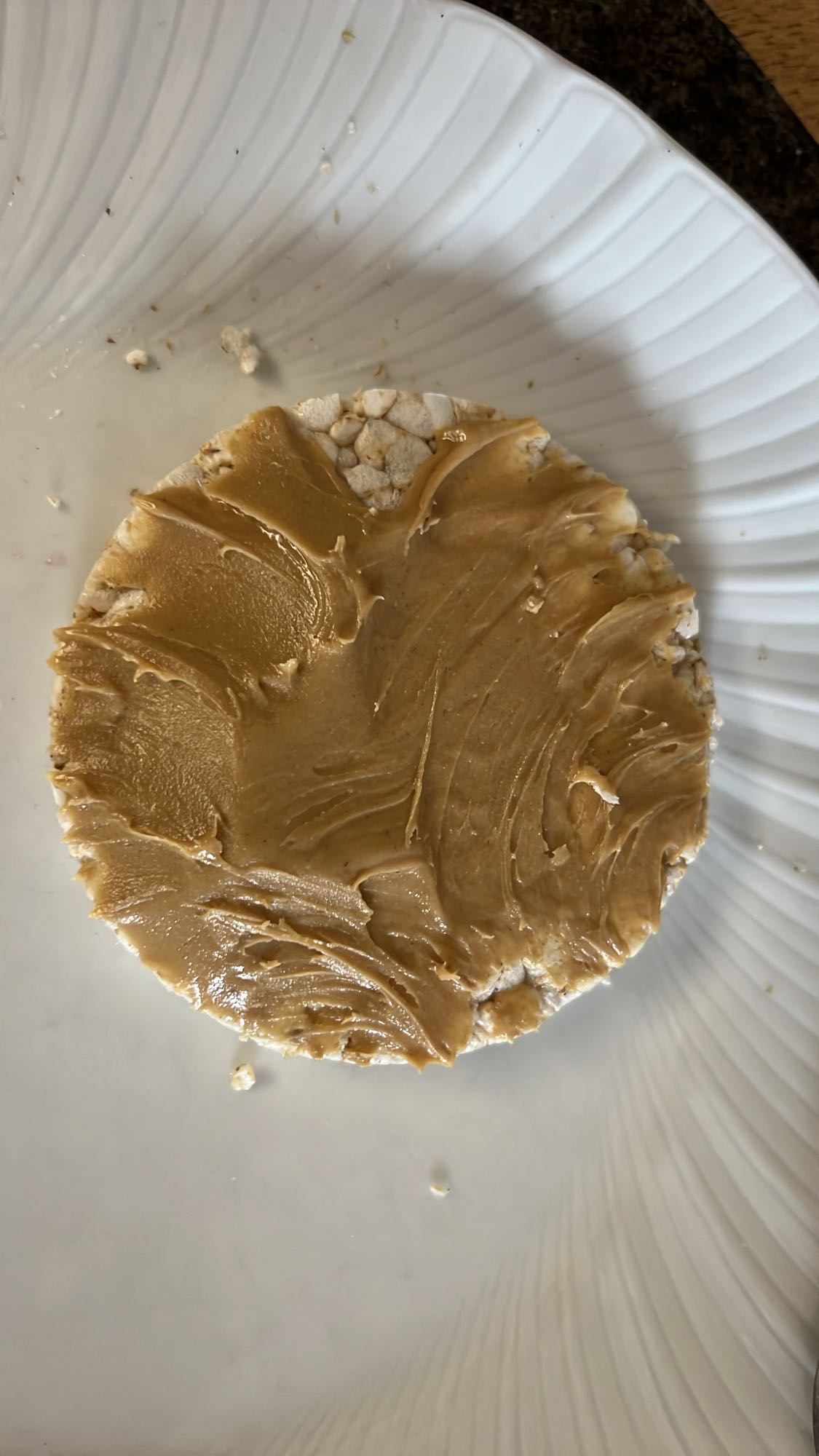Rice Cake with Peanut Butter