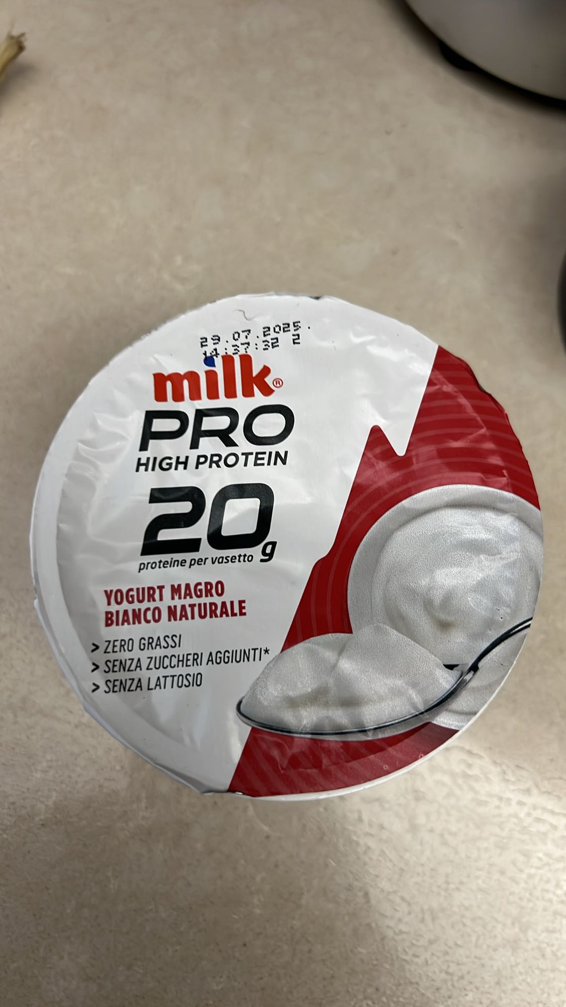 Yogurt magro proteico