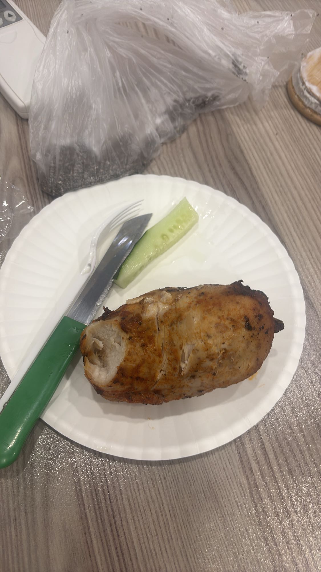 Grilled Chicken & Cucumber