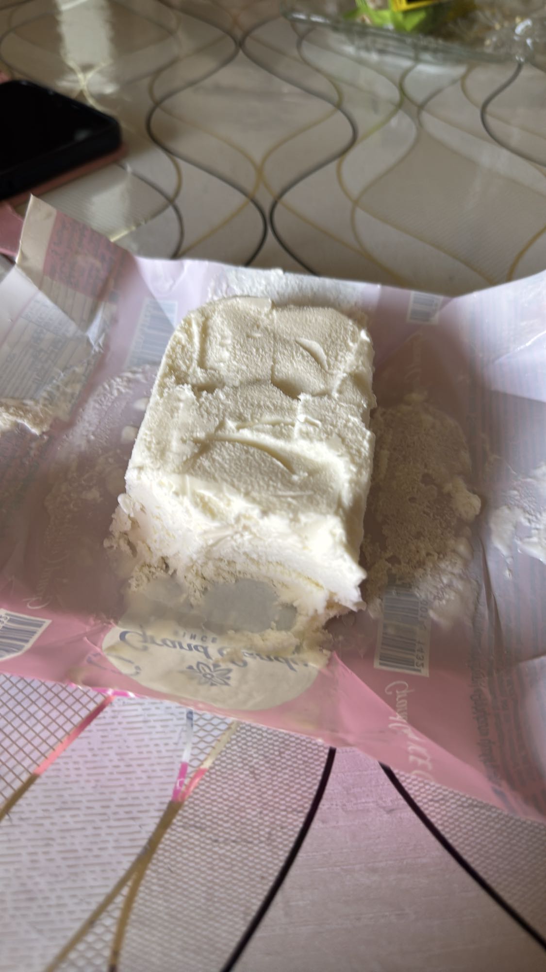 пломбир ванильный