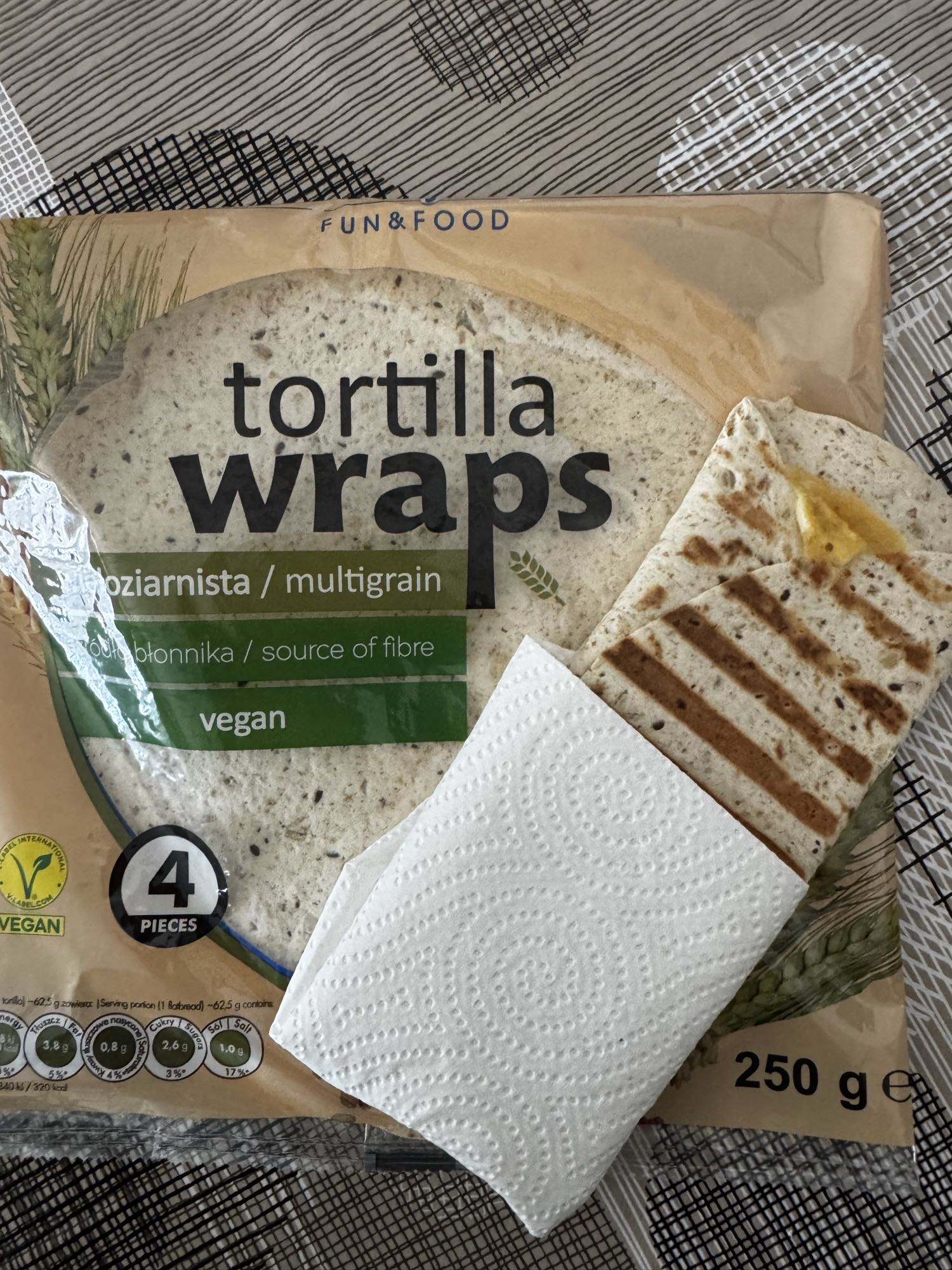 Grilled Multigrain Wrap