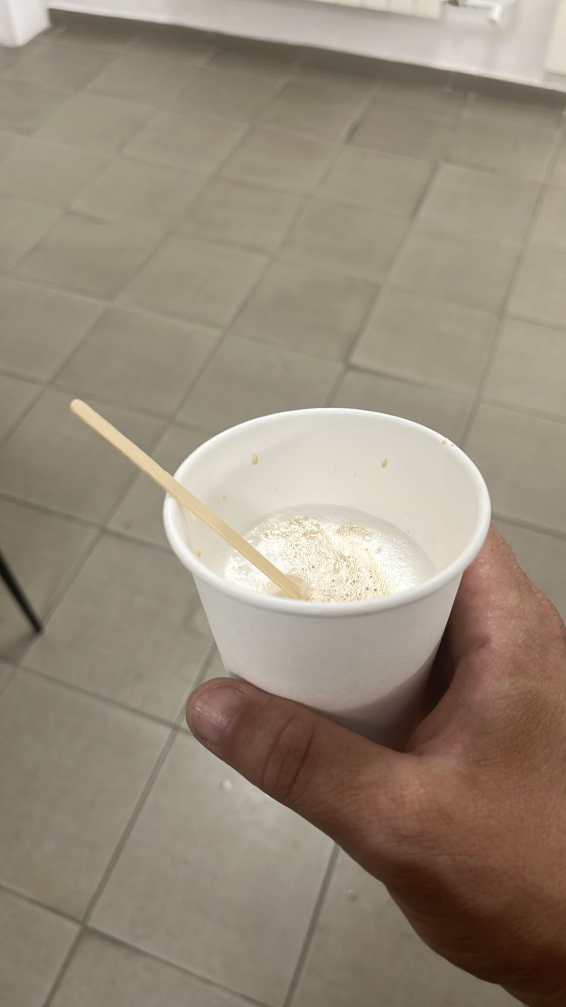 капучино в чаша