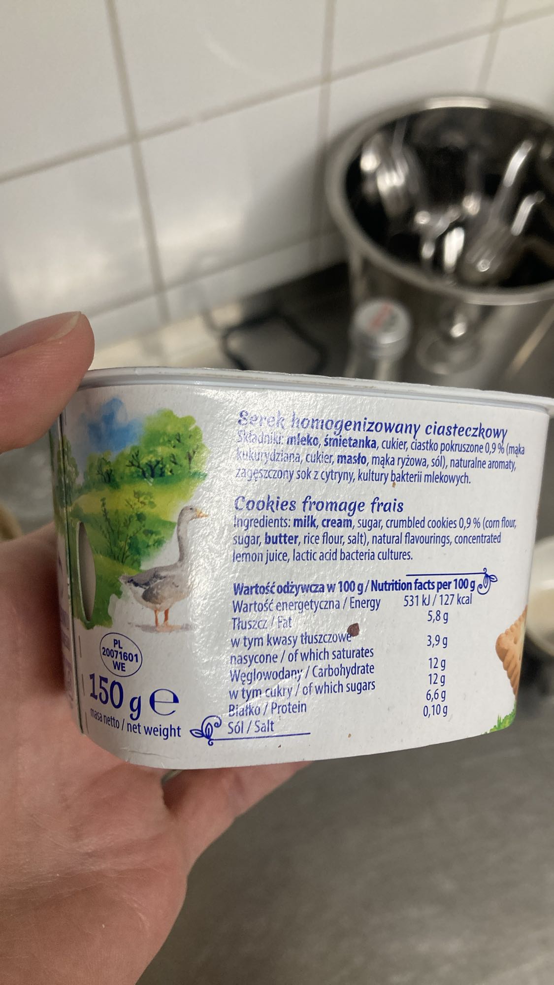 Cookies fromage frais