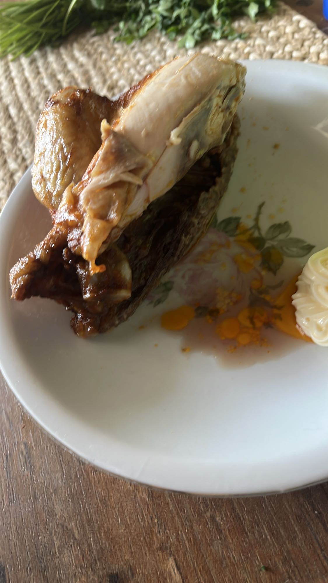 Ayam panggang & mayo