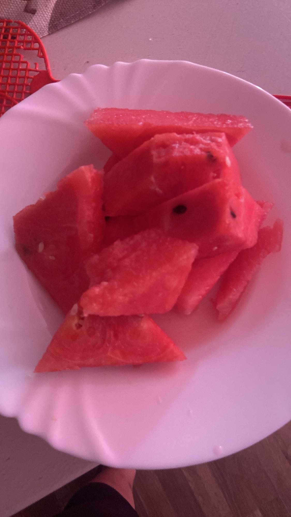 Felii de pepene roșu