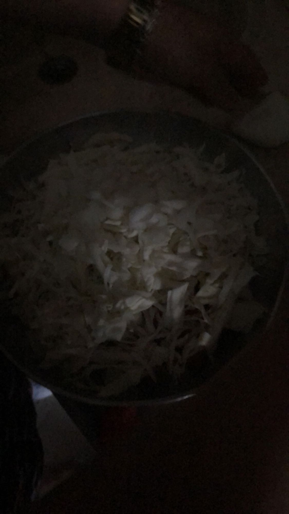 Shredded Cabbage Bowl