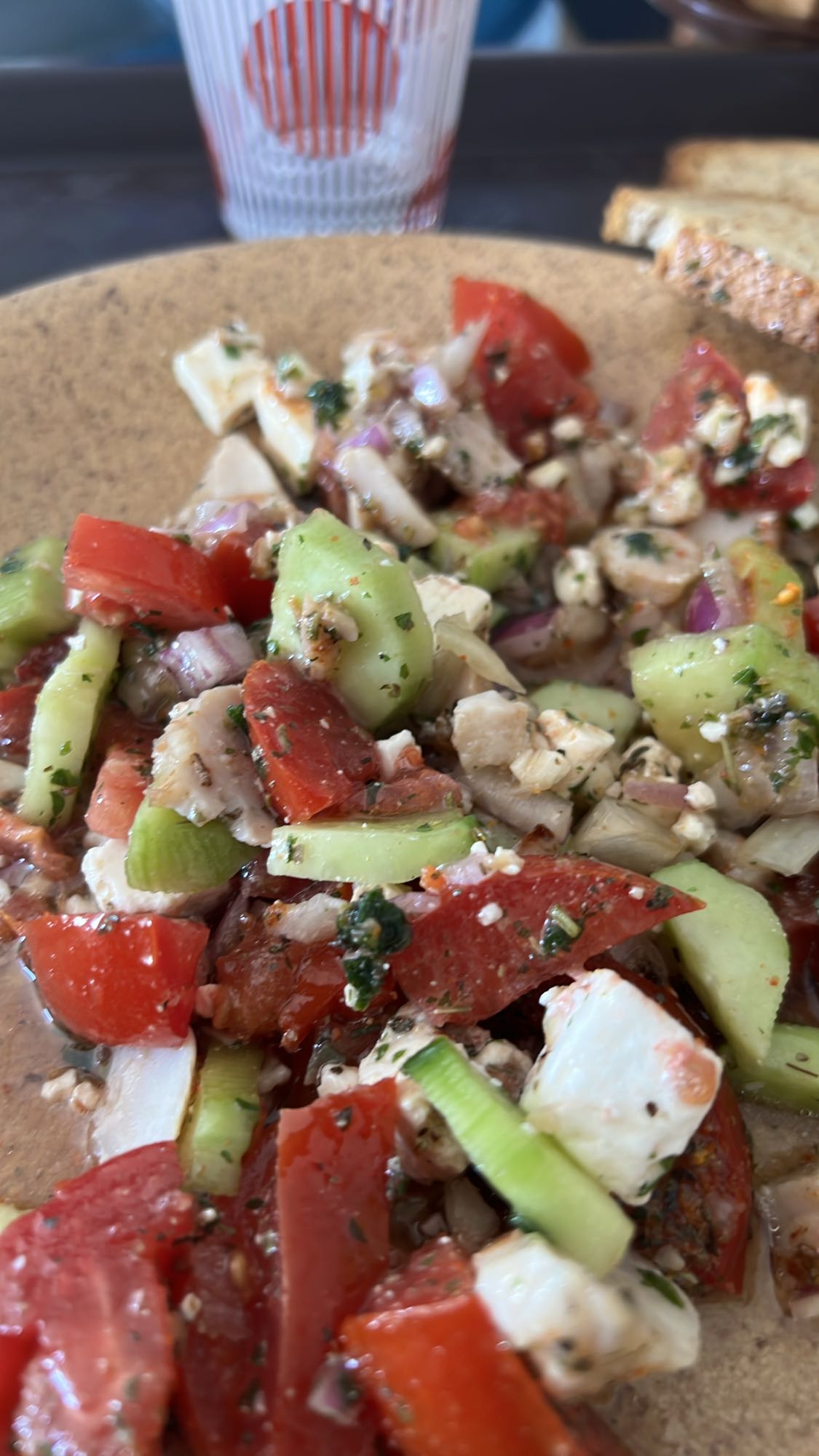 salade grecque fraîche