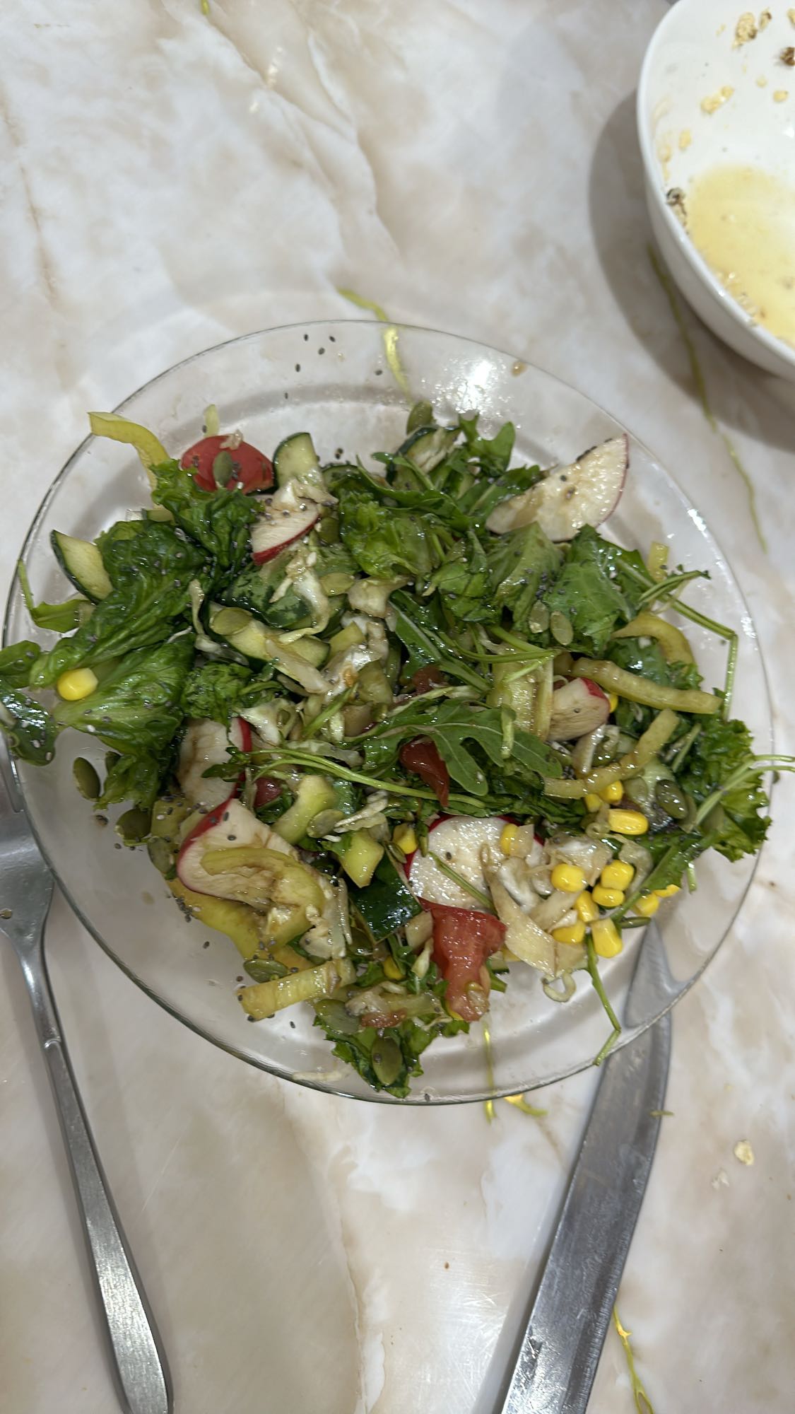 овощной салат микс