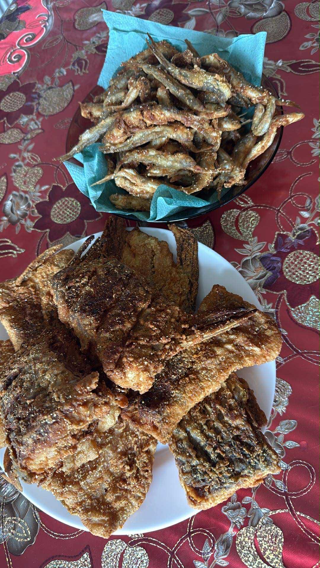 Pește prăjit crocant