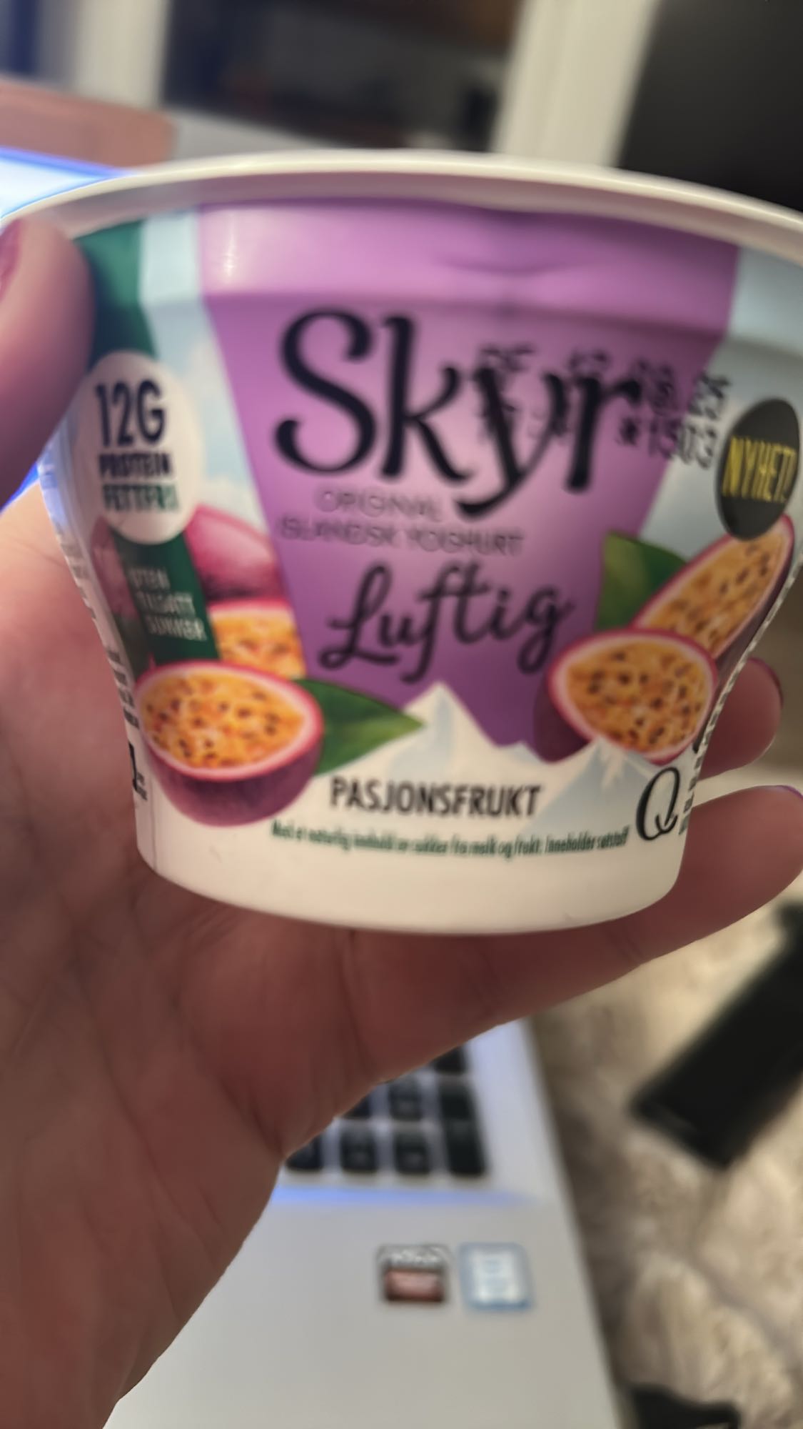Skyr pasjonsfrukt