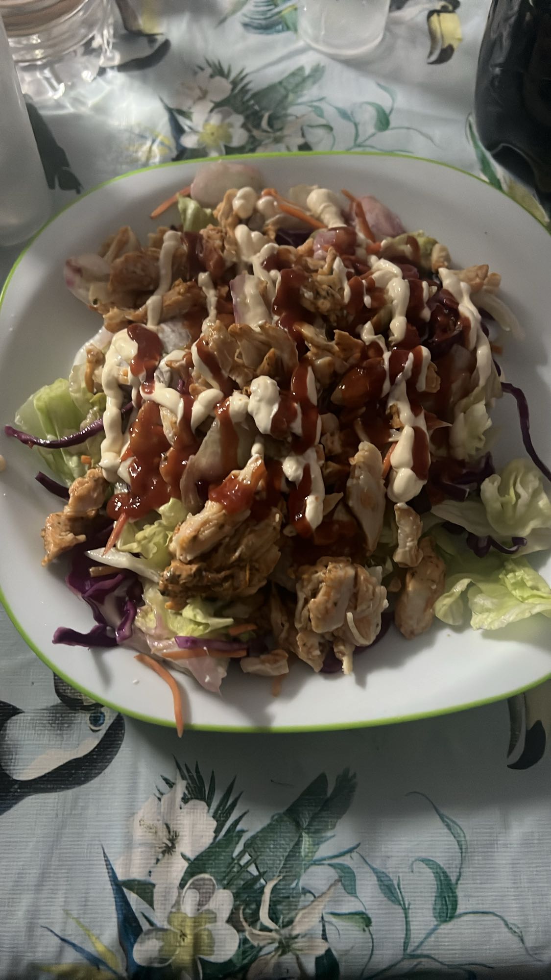 ensalada con pollo