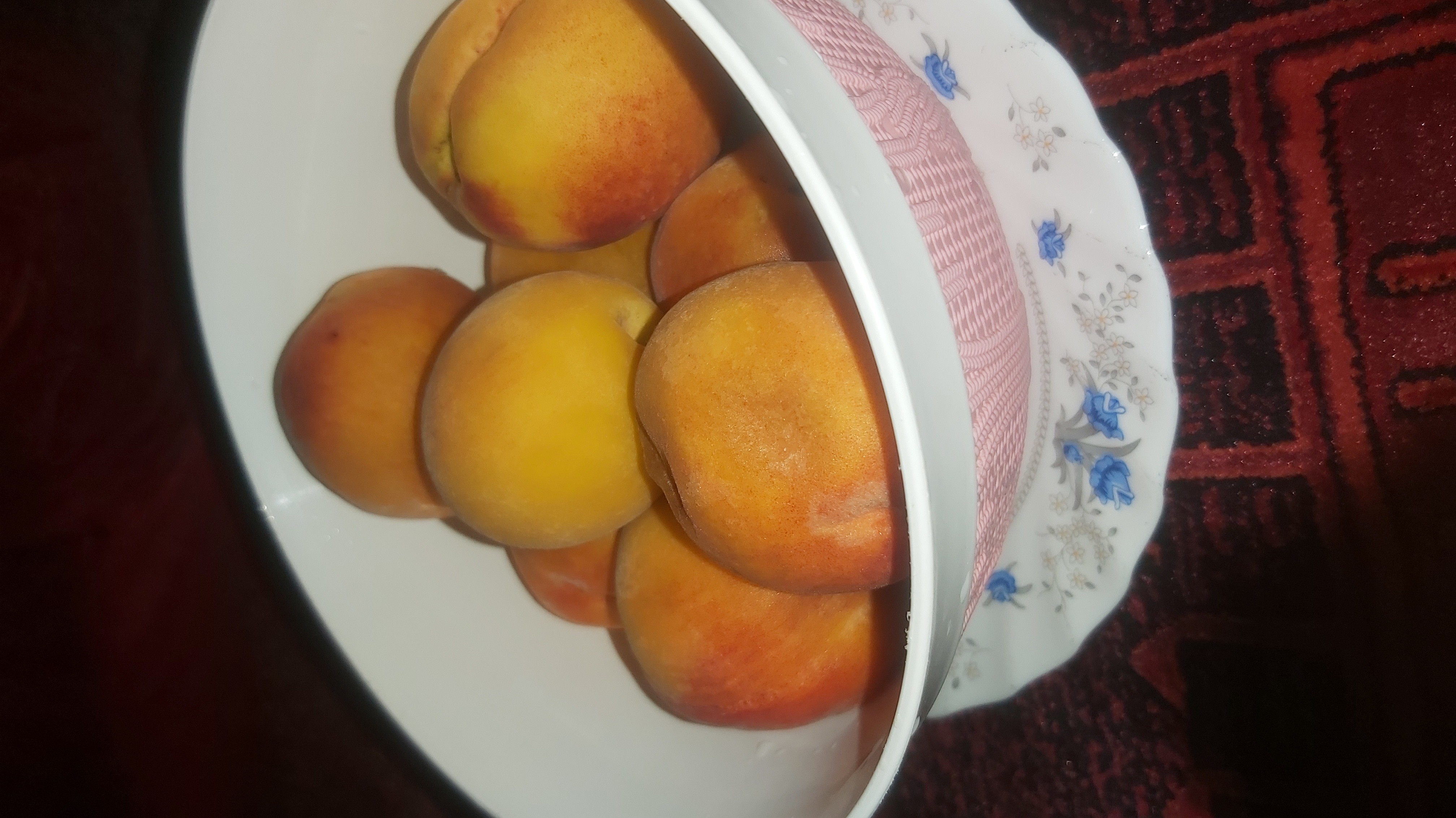 Fresh Peaches Bowl