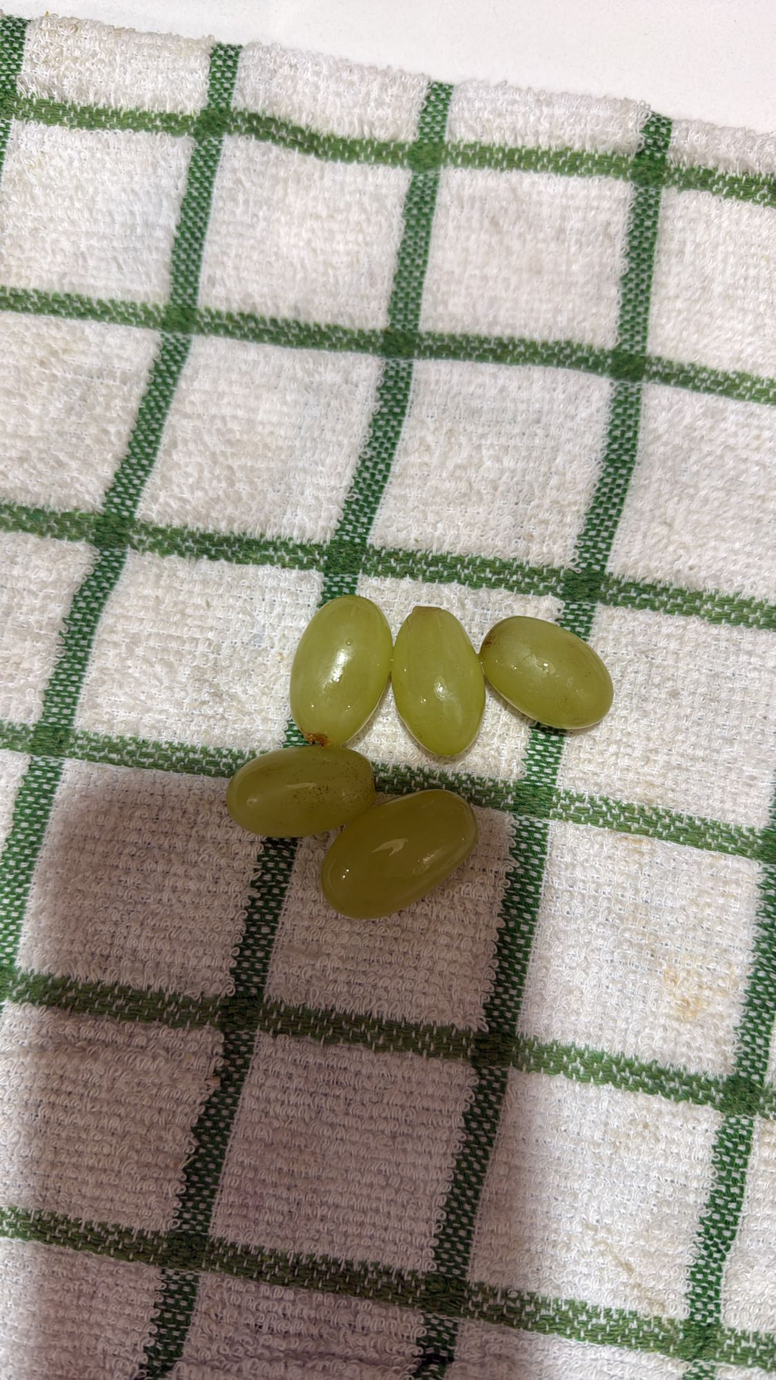 uvas verdes pequeñas