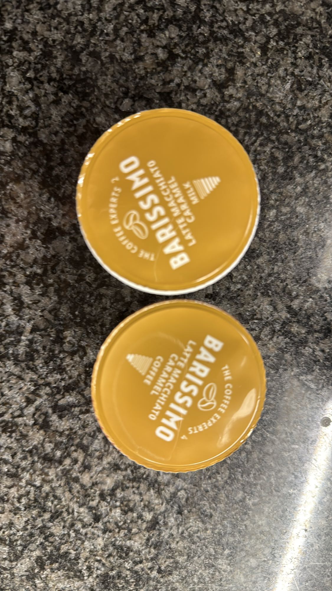 Latte macchiato caramel