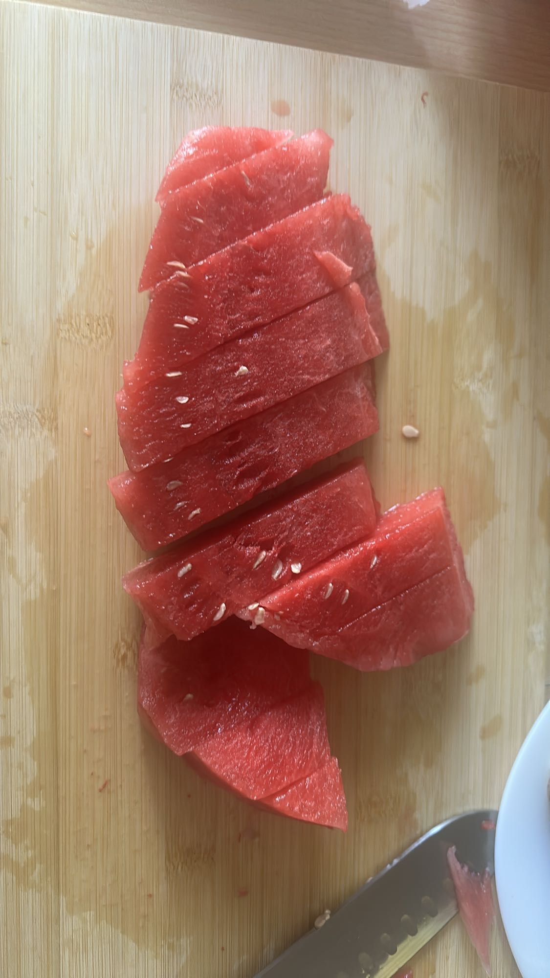 Felii de pepene roșu