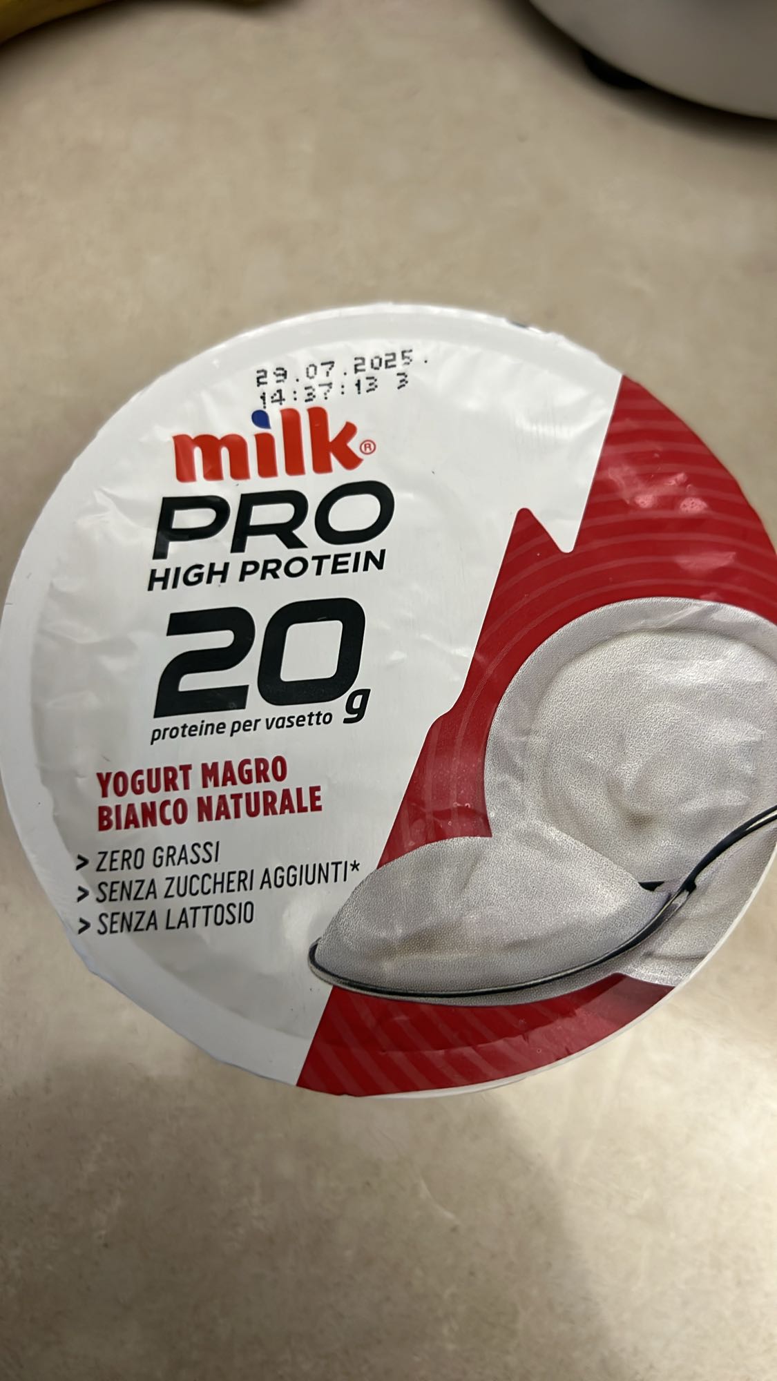 Yogurt magro proteico