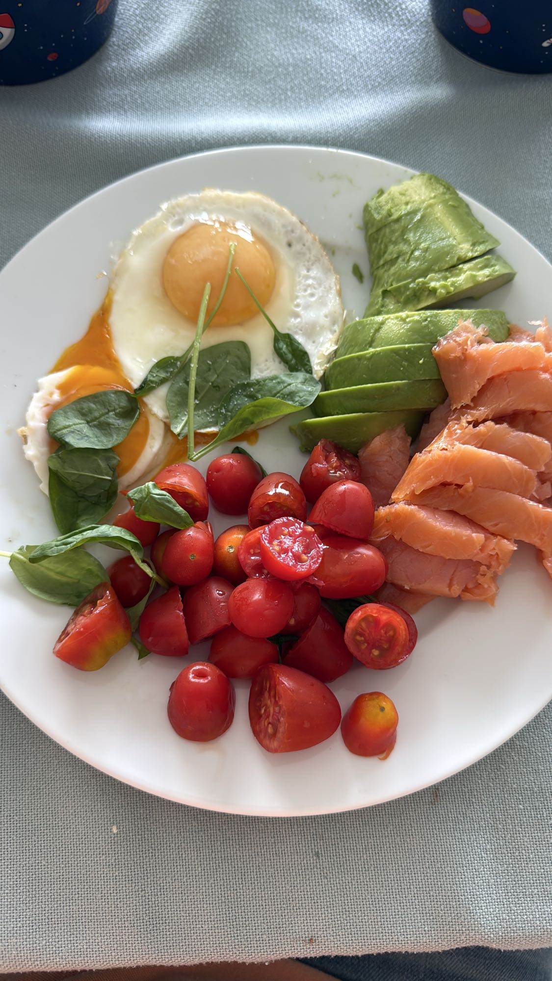 Egg, Salmon & Avocado Plate