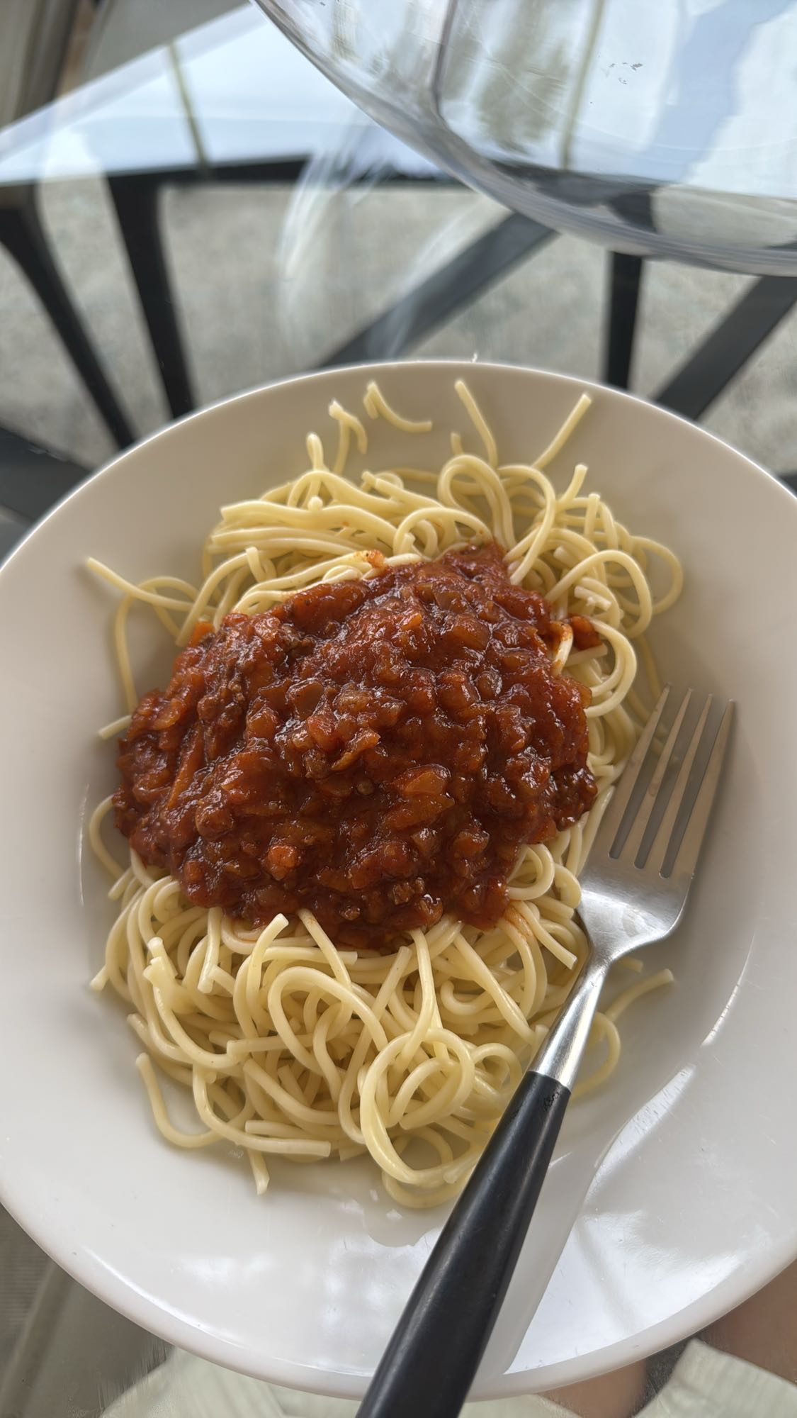 Spaghetti with Tomato Sauce
